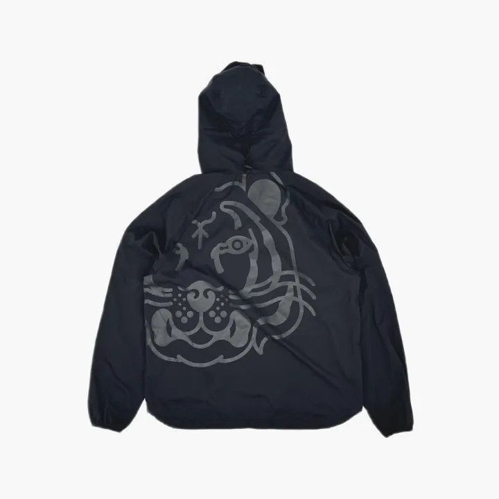 Kenzo KENZO K-Tiger Black Hooded Jacket SS22 -2507 Size US L / EU 52-54 / 3 - 3 Thumbnail