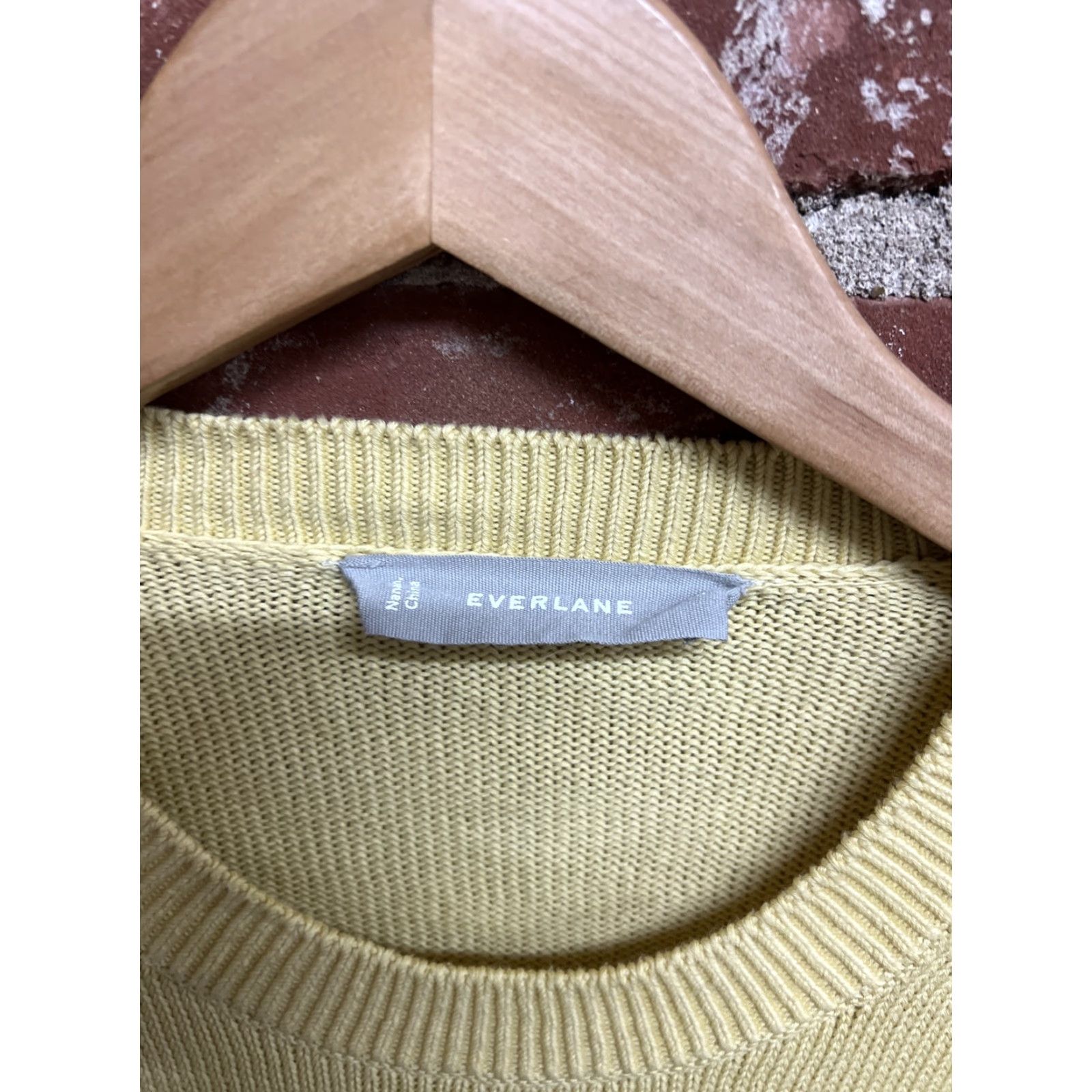 Everlane Everlane Yellow Knitted Pullover Sweater Women Size M Size M / US 6-8 / IT 42-44 - 3 Thumbnail