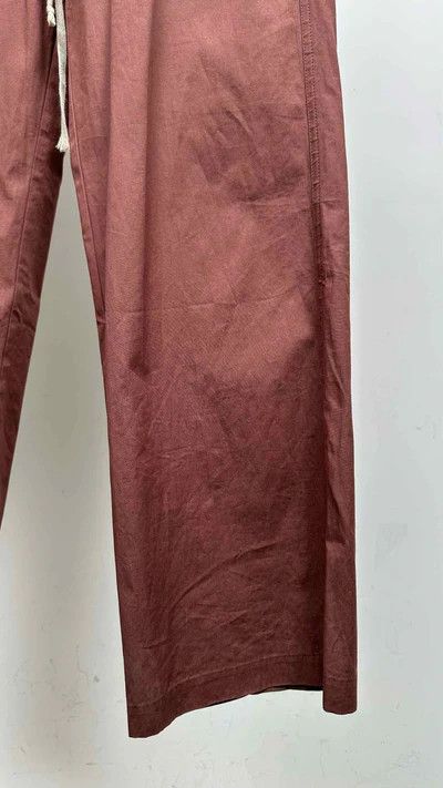 Rick Owens o1tko10426 Concordians Dietrich Easy Pants in Burgundy Size US 36 / EU 52 - 4 Thumbnail