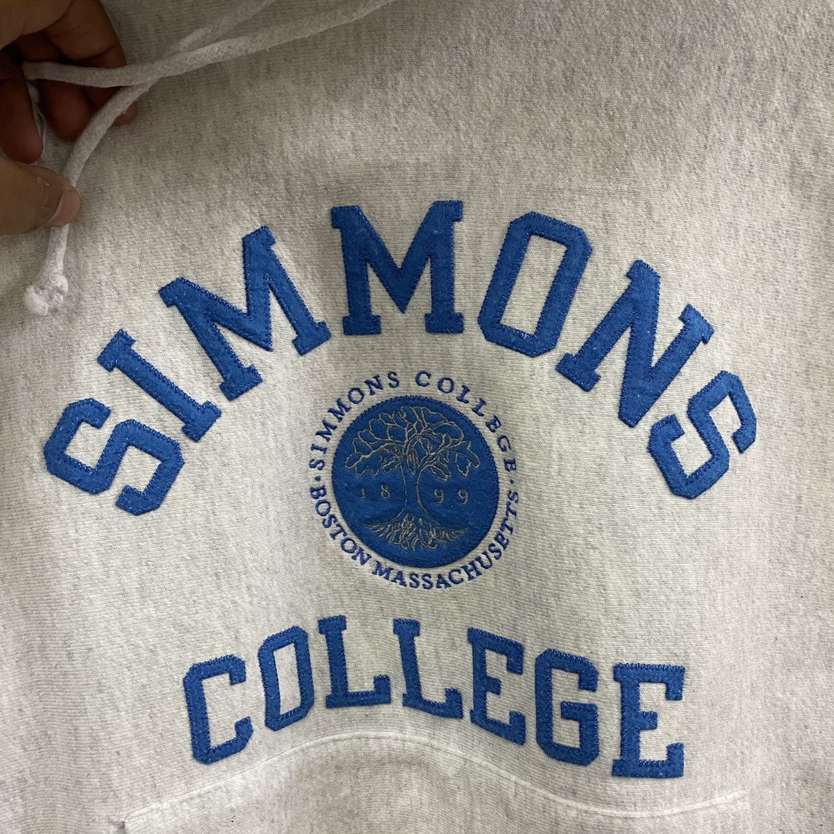Other 🔥Champion Reverse Weave Simmons College Pullover Hoodie Size US M / EU 48-50 / 2 - 5 Thumbnail