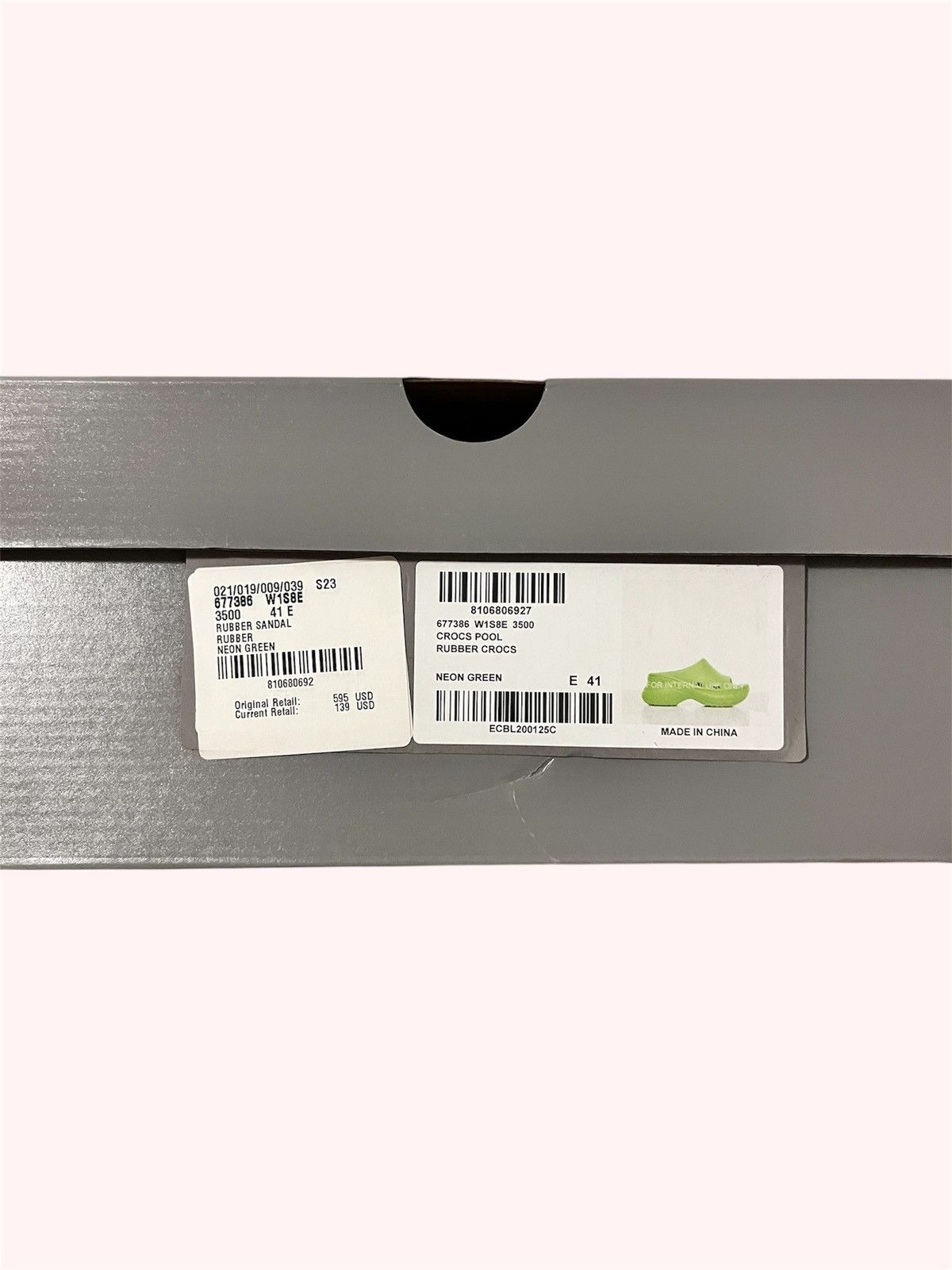 Balenciaga × Crocs Balenciaga x Crocs Pool Slides Size US 8 / EU 41 - 6 Thumbnail