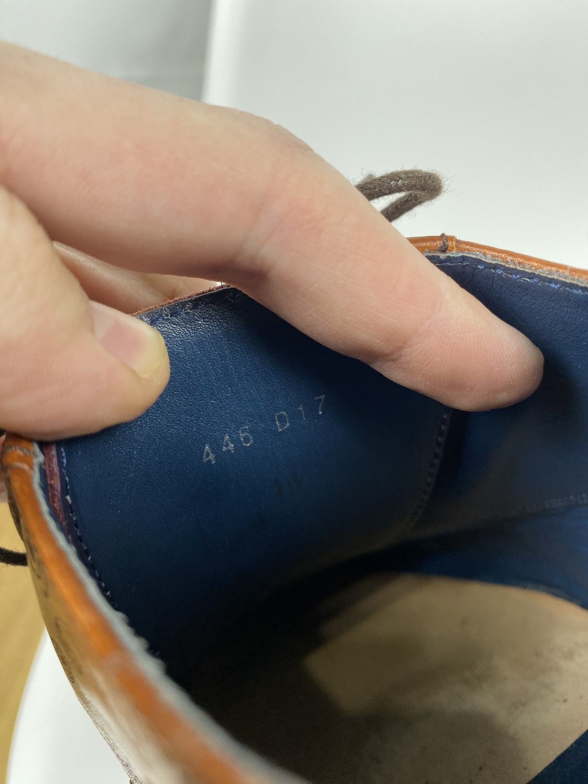 Barker Barker Grant Brogues Genuine Leather Paisley Printed Shoes Size US 11.5 / EU 44-45 - 11 Thumbnail