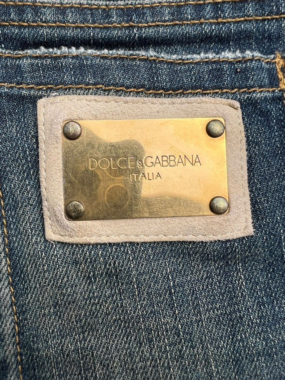 Dolce & Gabbana Dolce & Gabbana Lowrise Denim Jeans 30x33 Size 30" / US 8 / IT 44 - 7 Thumbnail