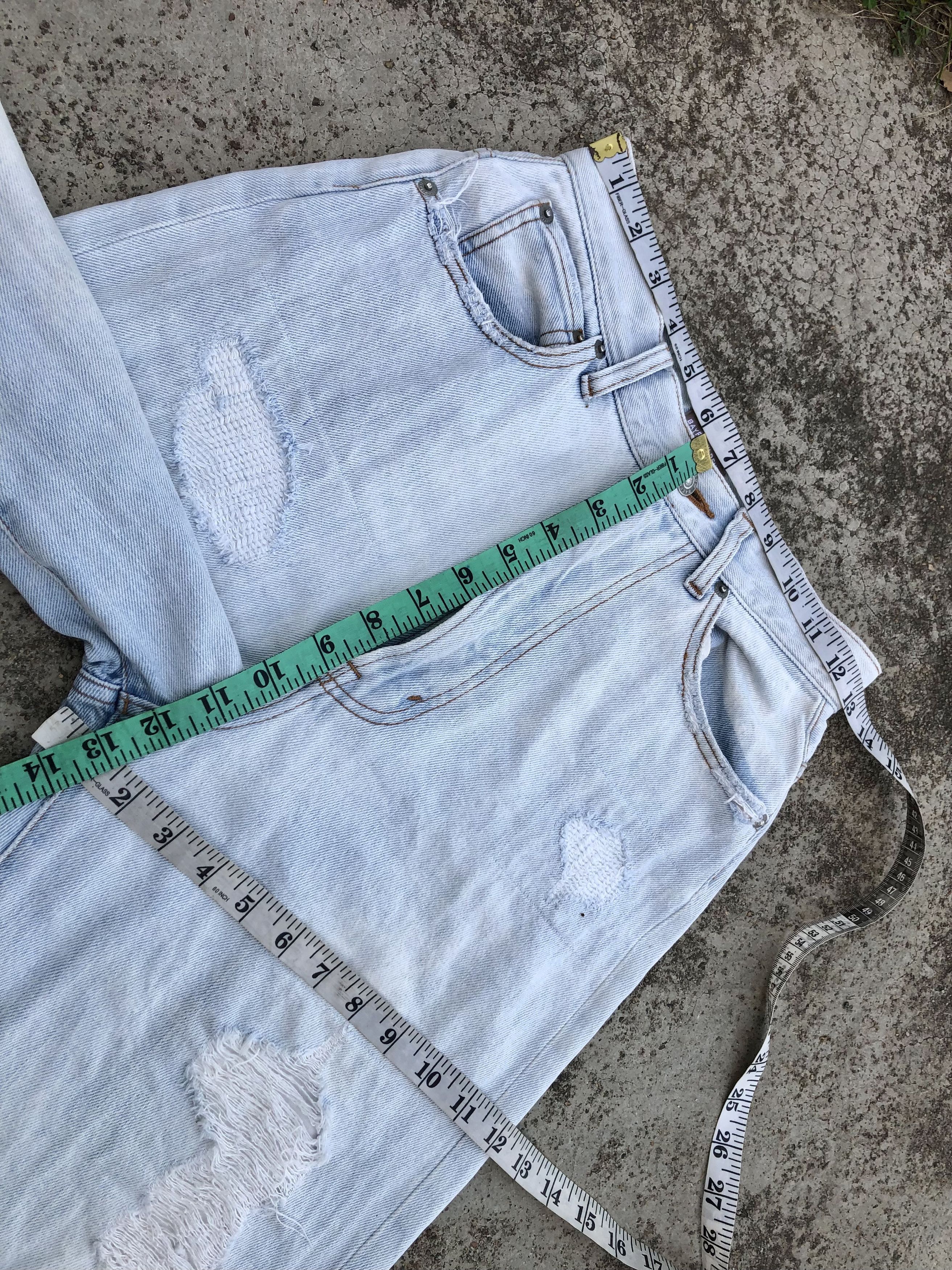 Japanese Brand BAGGY BAYFLOW DENIM Size US 26 / EU 42 - 10 Thumbnail