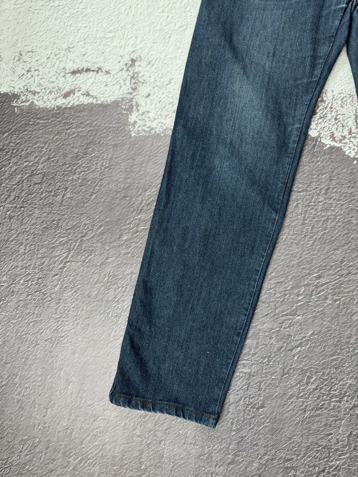 Billionaire Couture Billionaire Couture embroidered multilogo indigo jeans Size US 34 / EU 50 - 12 Thumbnail