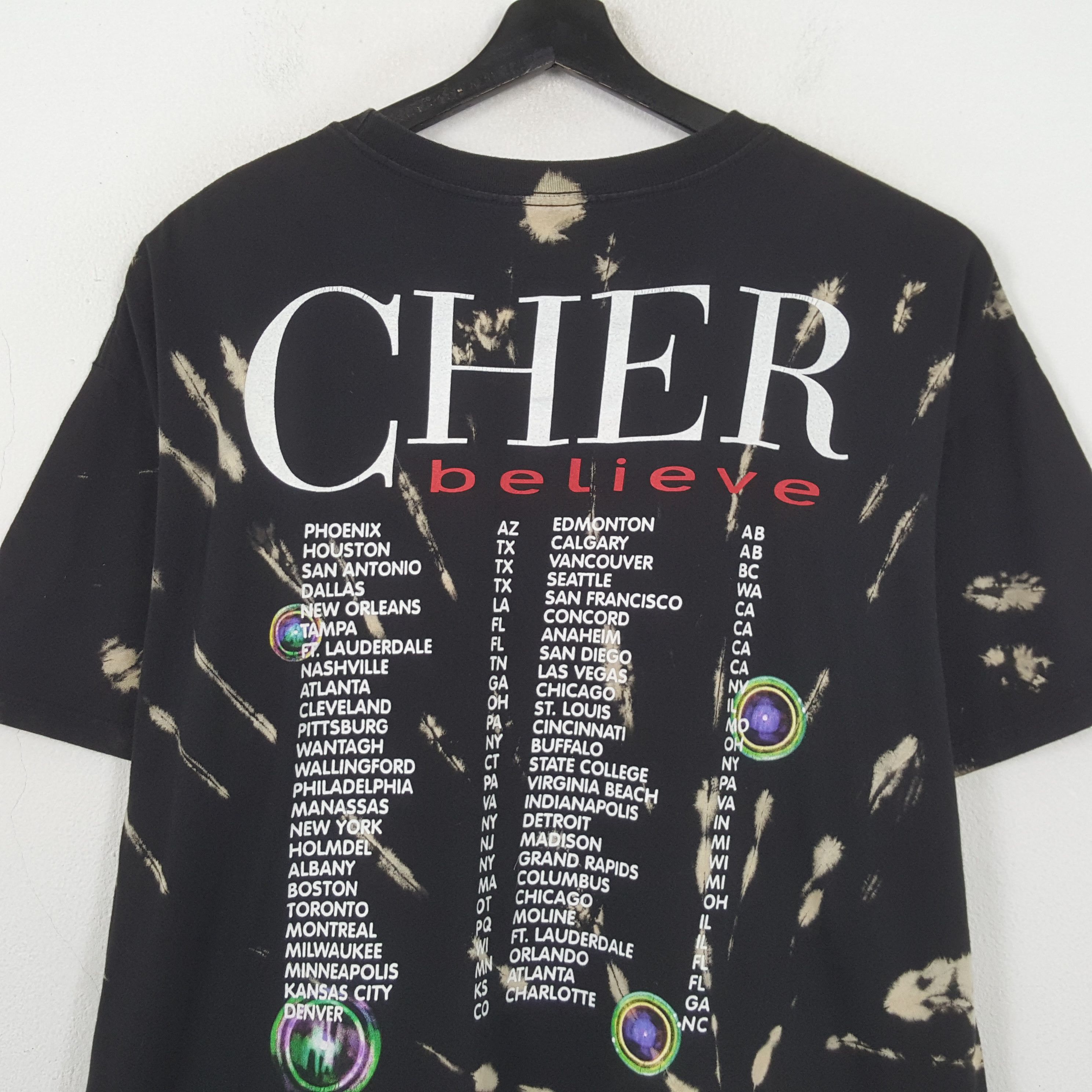Vintage Cher Believe Vintage Tshirt RR6 Size US XL / EU 56 / 4 - 4 Thumbnail