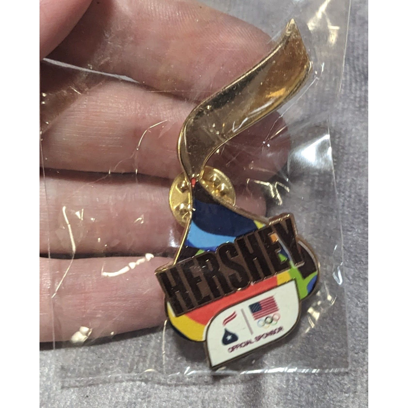 USA Olympics Hershey's Official Olympics Sponsor Pin | Grailed