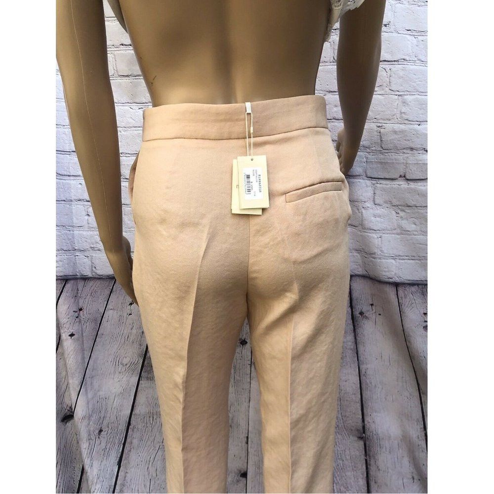 Maje NWT New $295 Maje Pasile Straight Pants Dust Rose Size 34 Size 26" / US 2 / IT 38 - 5 Thumbnail