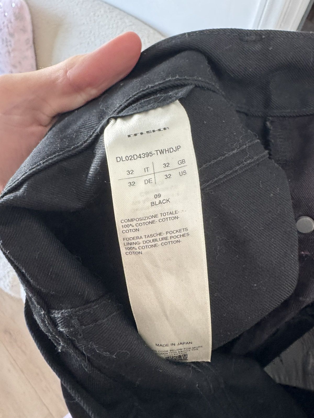 Rick Owens Jim cut denim Size US 32 / EU 48 - 5 Thumbnail