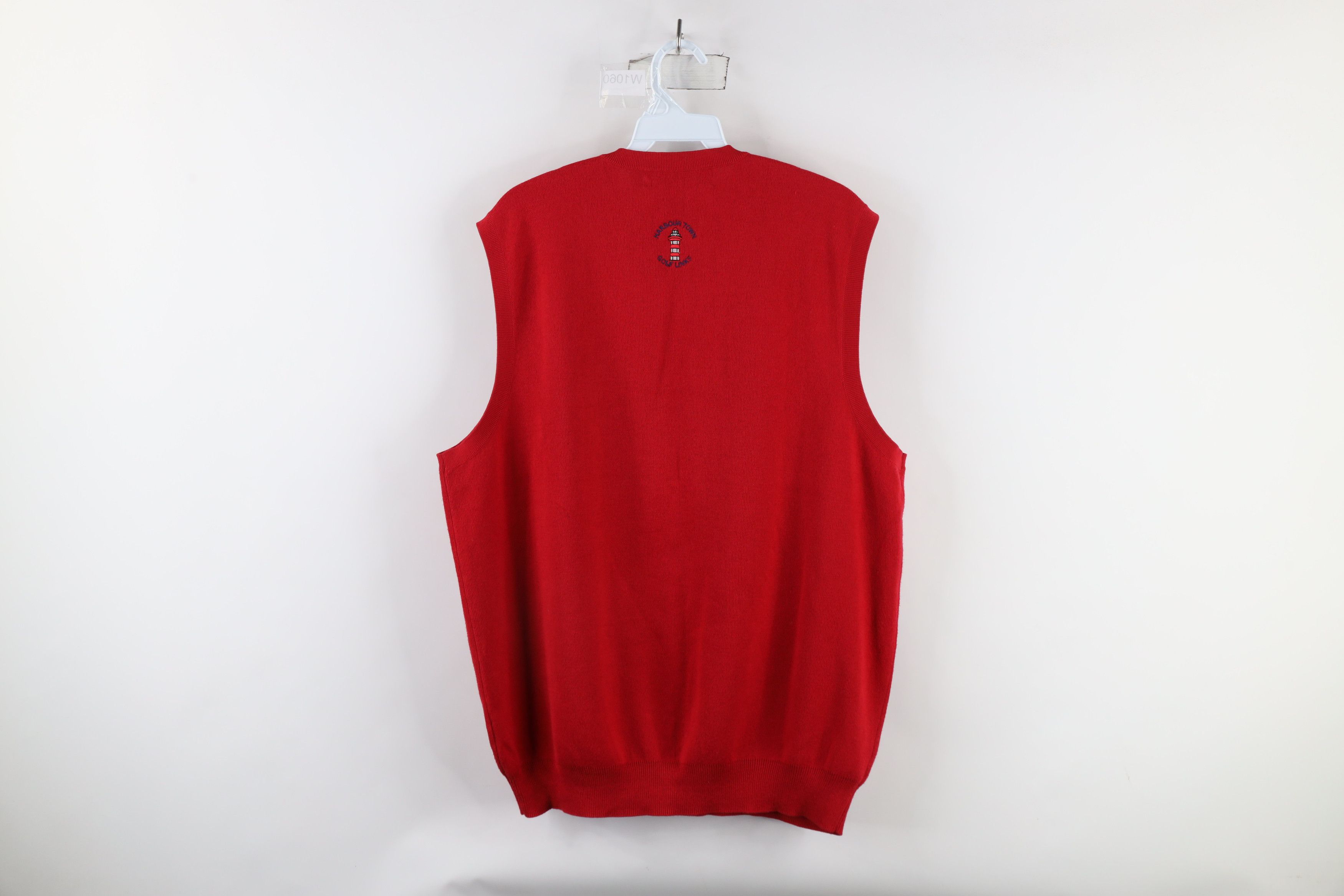 Polo Ralph Lauren Polo Golf Ralph Lauren Cotton Yarn Knit Sweater Vest Red Size US L / EU 52-54 / 3 - 7 Thumbnail