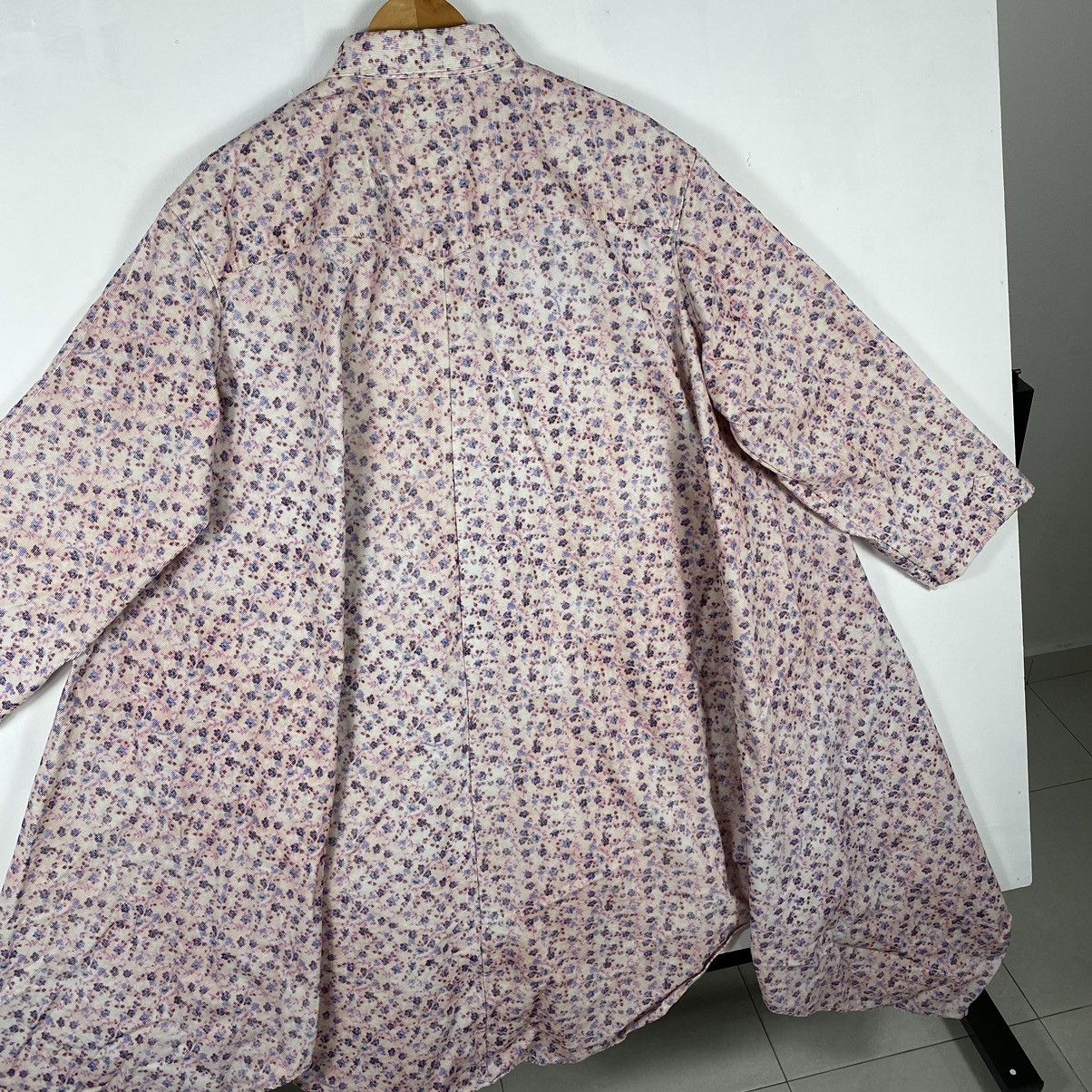 Dsquared2 A/W 2017 DSQUARED2 FLOWER FLORAL PATTERN WESTERN LONG SHIRT Size US L / EU 52-54 / 3 - 11 Thumbnail