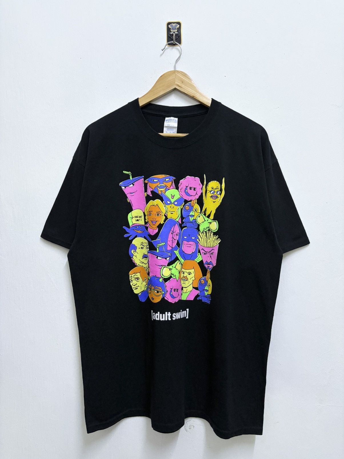 Vintage 2000's Adult Swim [as] Carl Jr Hardee's Dr Pepper T-Shirt Size US L / EU 52-54 / 3 - 1 Thumbnail