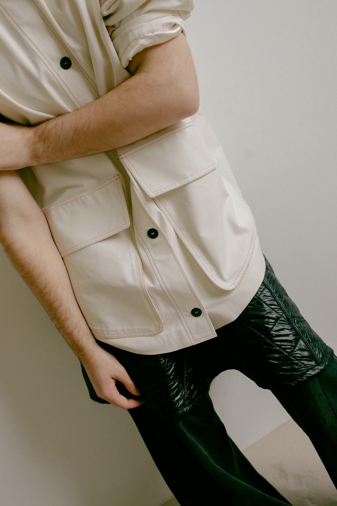 Junya Watanabe JUNYA WATANABE FOR CDG FW05 WOOL SKIRT WITH NYLON LINING Size 26" / US 2 / IT 38 - 8 Thumbnail
