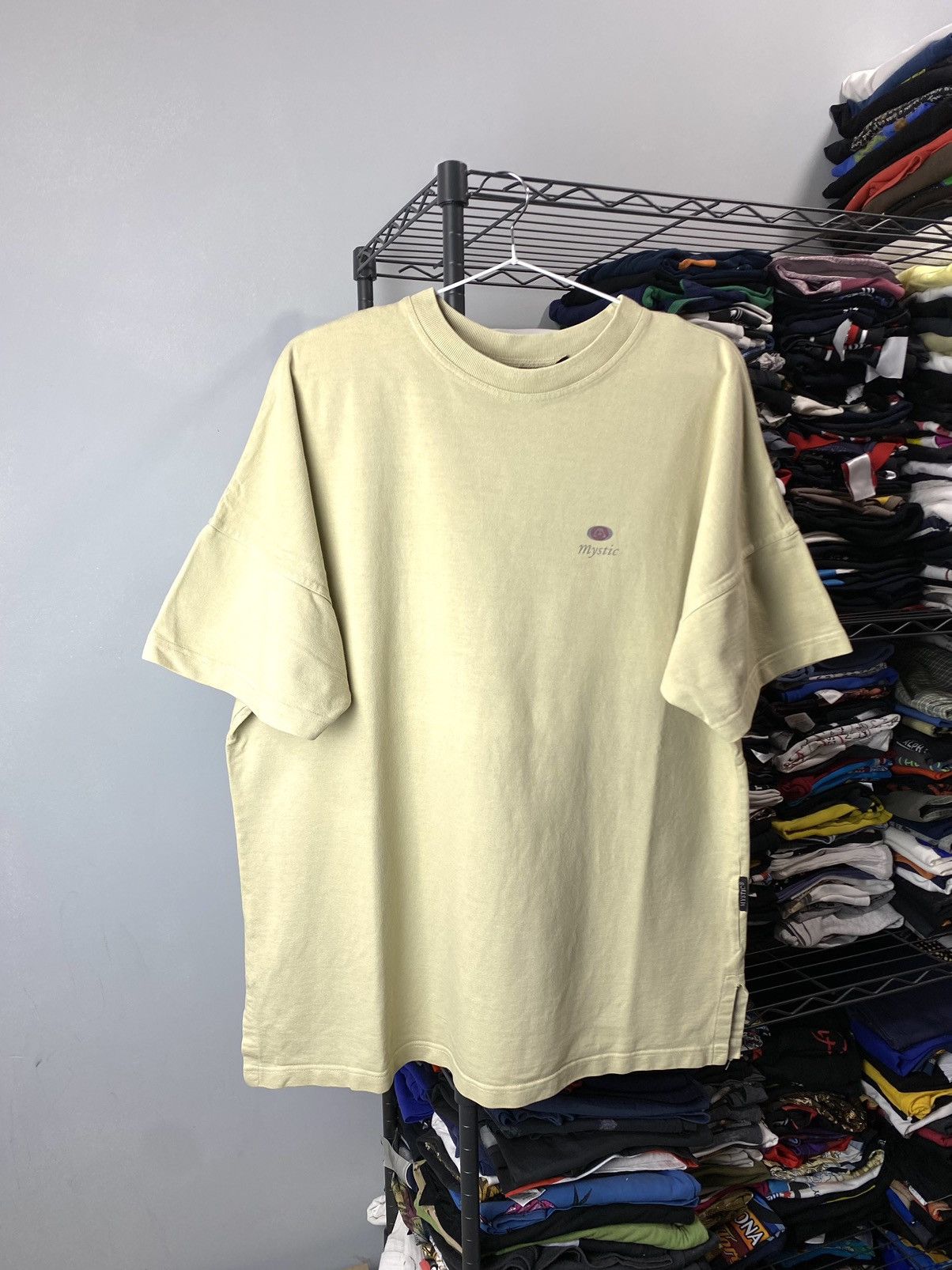 Japanese Brand Rare Vintage 1990’s Mystic Hockey Player T Shirt Japanese Size US L / EU 52-54 / 3 - 2 Thumbnail