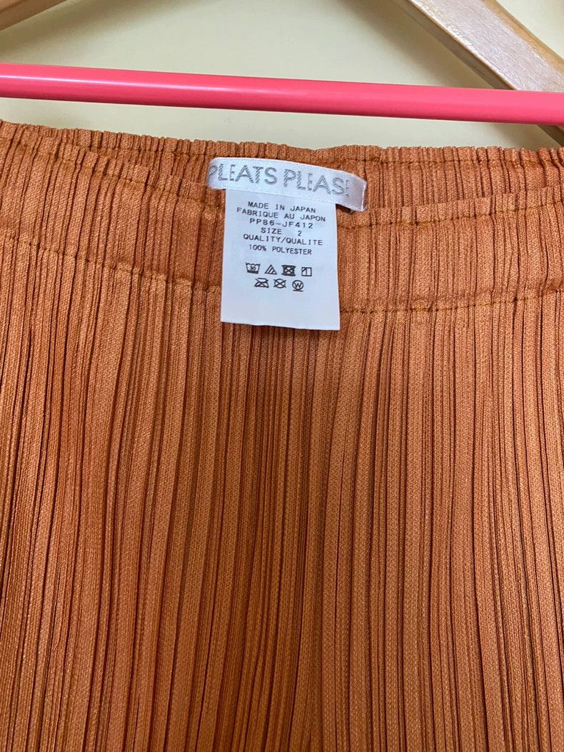 Issey Miyake Issey Miyake Pumpkin-colored straight-leg pants Size 25" / US 0 / IT 36 - 4 Thumbnail