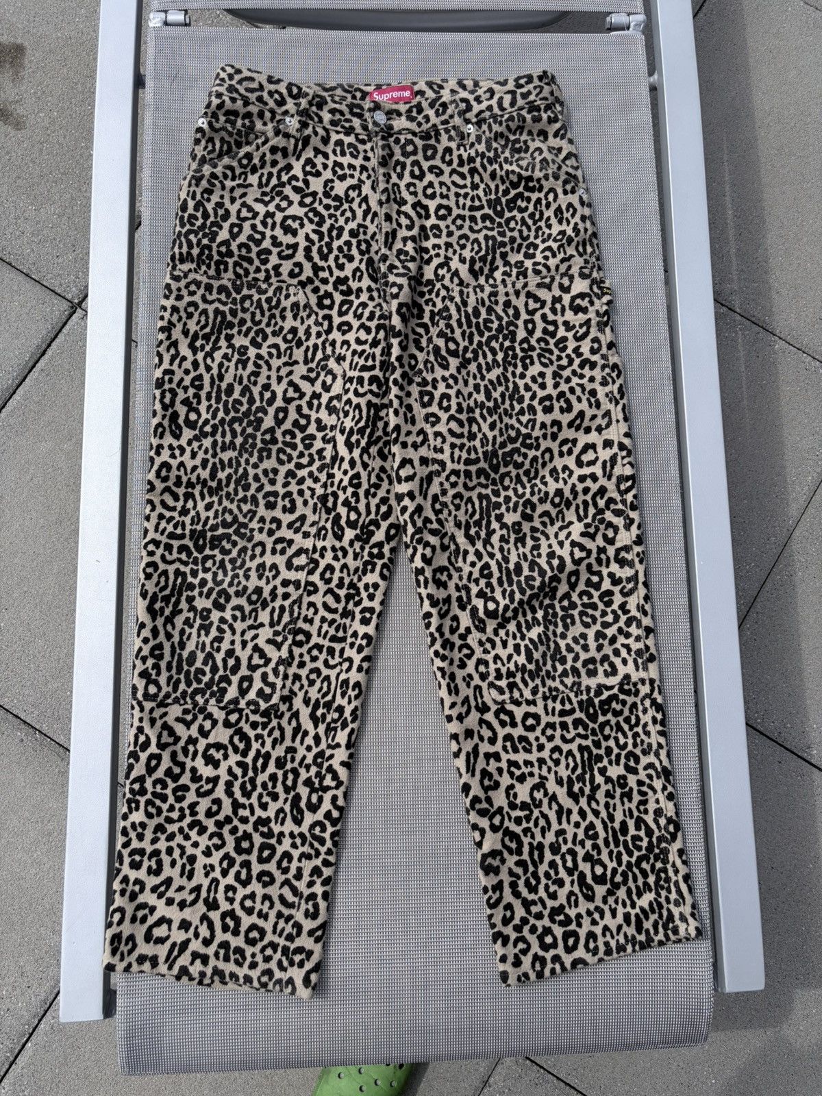 Supreme Supreme Flag Double Knee Painter Pant Multicolor 34