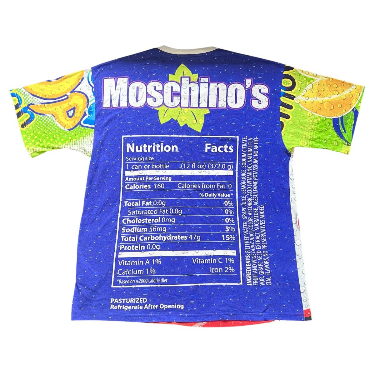 Moschino MOSCHINO MoCola T-SHIRT PRINT tshirt soda jeremy scott cola Size US XL / EU 56 / 4 - 2 Thumbnail