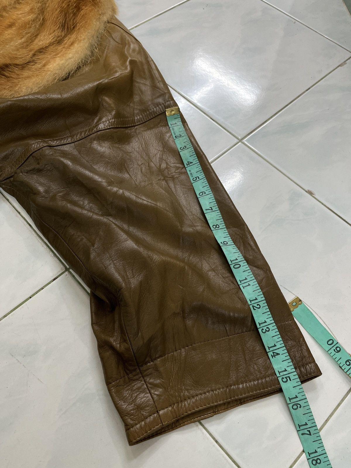 Loewe 🔥🔥🔥ARCHIVE LOEWE LEATHER COAT WITH FUR Size M / US 6-8 / IT 42-44 - 19 Thumbnail