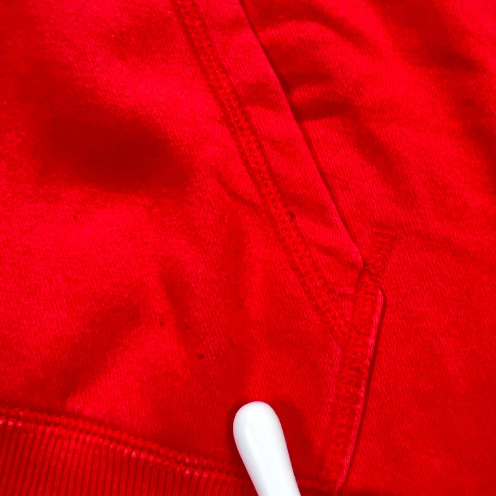 Nike VINTAGE Nike Hoodie Men Large Red Sweatshirt Sweater Big Center Swoosh Y2K 00s C Size US L / EU 52-54 / 3 - 7 Thumbnail