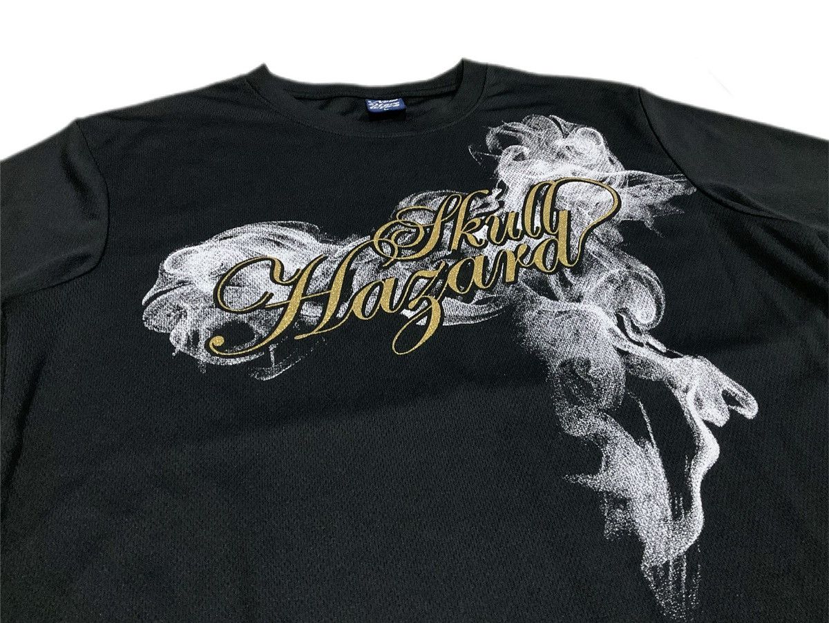 Hysteric Glamour × If Six Was Nine × Japanese Brand 🔥Sick Y2K New Wave Club Cross Poem Shirt Skull Hazard Size US L / EU 52-54 / 3 - 5 Thumbnail