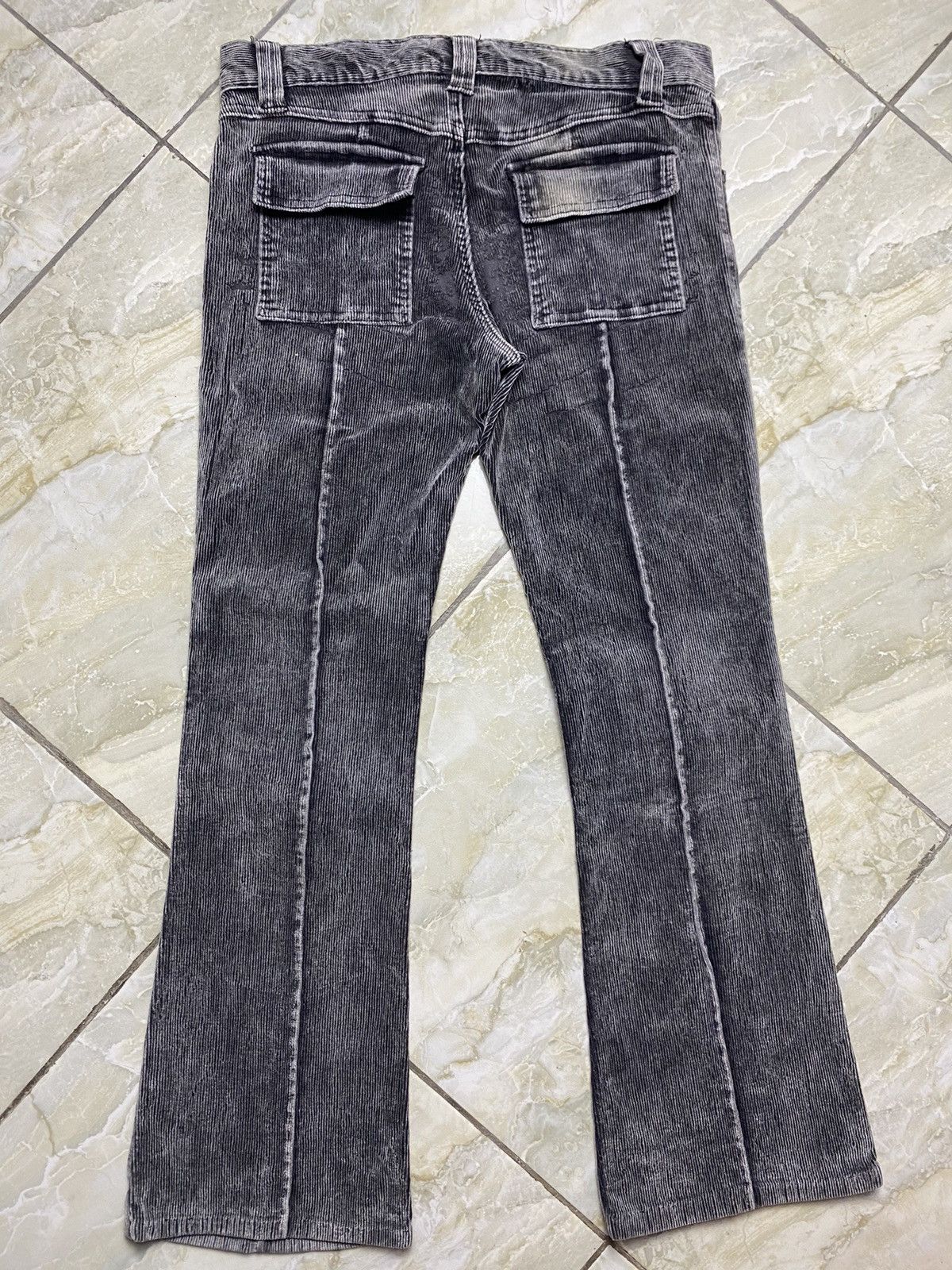 If Six Was Nine 5TH STREET Flare Corduroy Pants Size 30" / US 8 / IT 44 - 2 Thumbnail