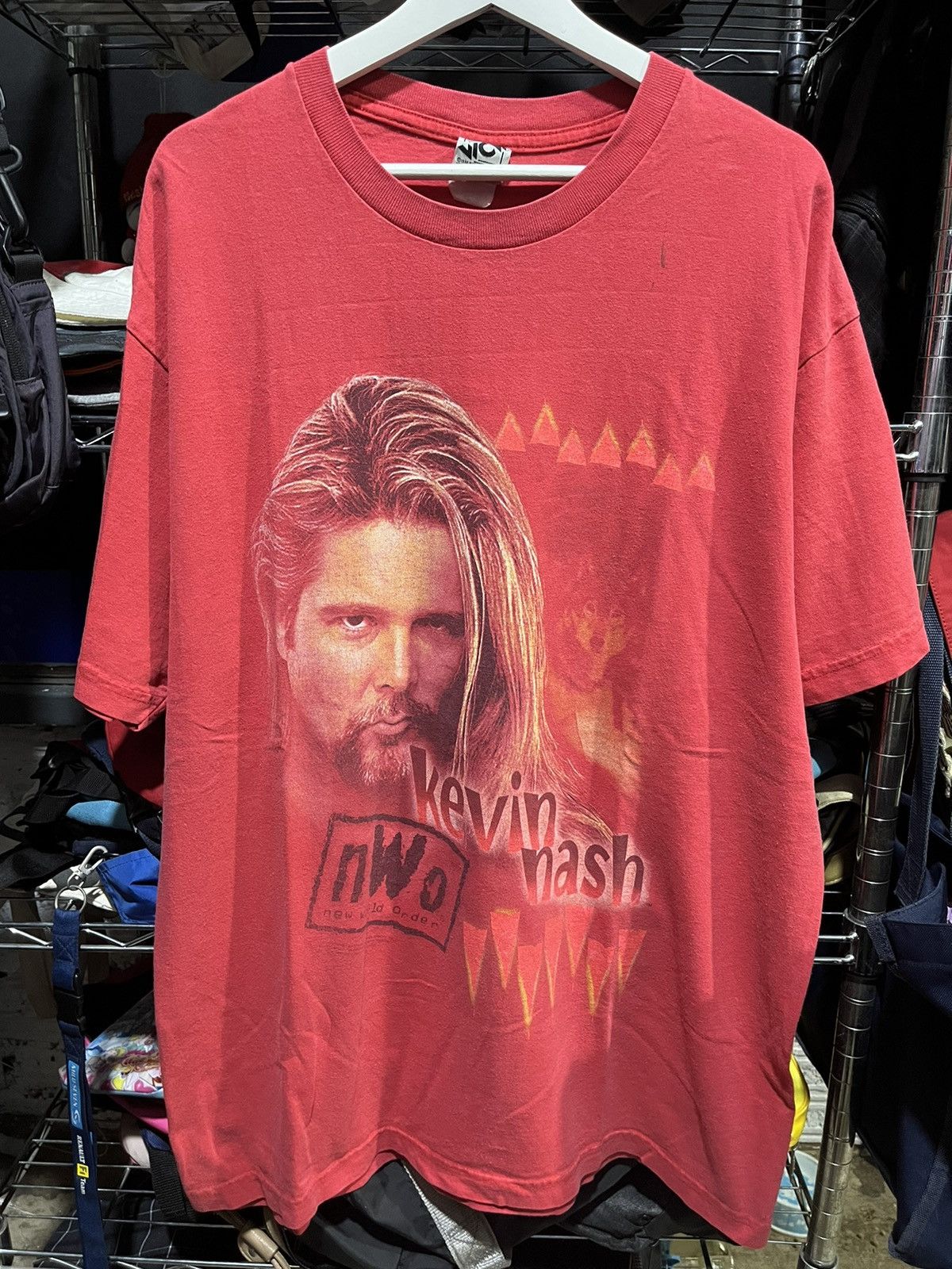 WCW/nWo Kevin Nash New World Order Wrestling Tee 1998s Size US XL / EU 56 / 4 - 1 Thumbnail