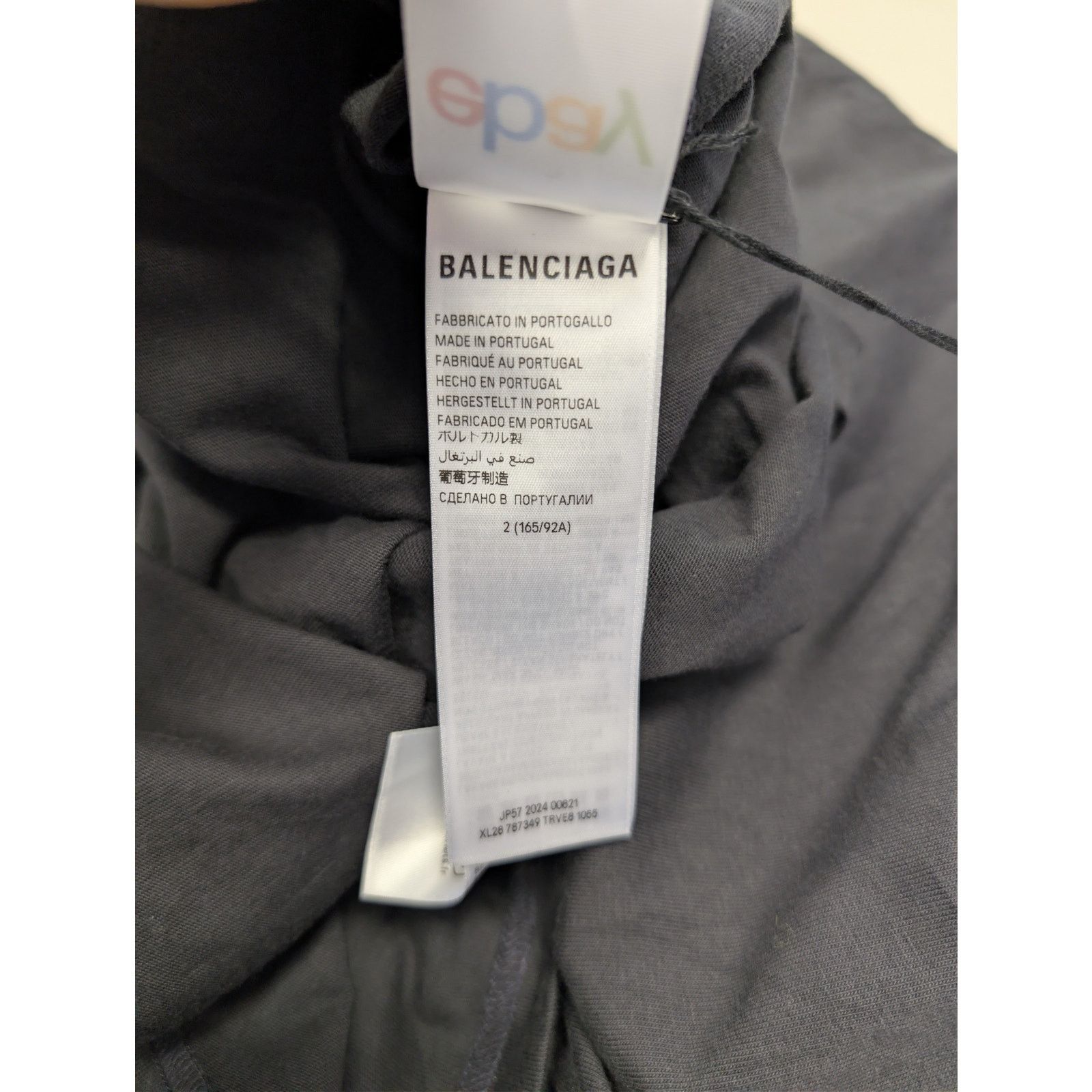 Balenciaga × eBay o1rshd1 Ebay Oversized T-Shirt in Washed Black Size US M / EU 48-50 / 2 - 17 Thumbnail