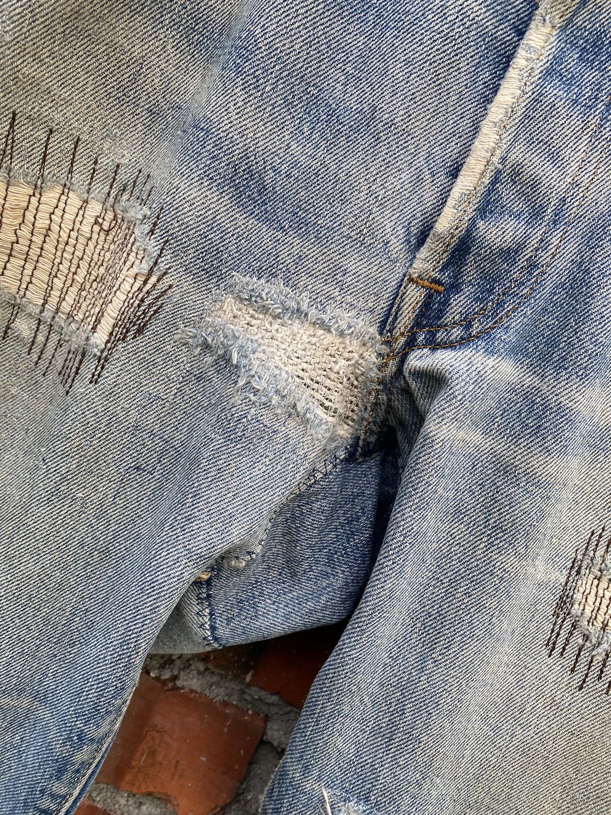 Levi's × Levi's Vintage Clothing × Vintage size 32x29 vintage levi's redline 80s distressed condition Size US 32 / EU 48 - 7 Thumbnail