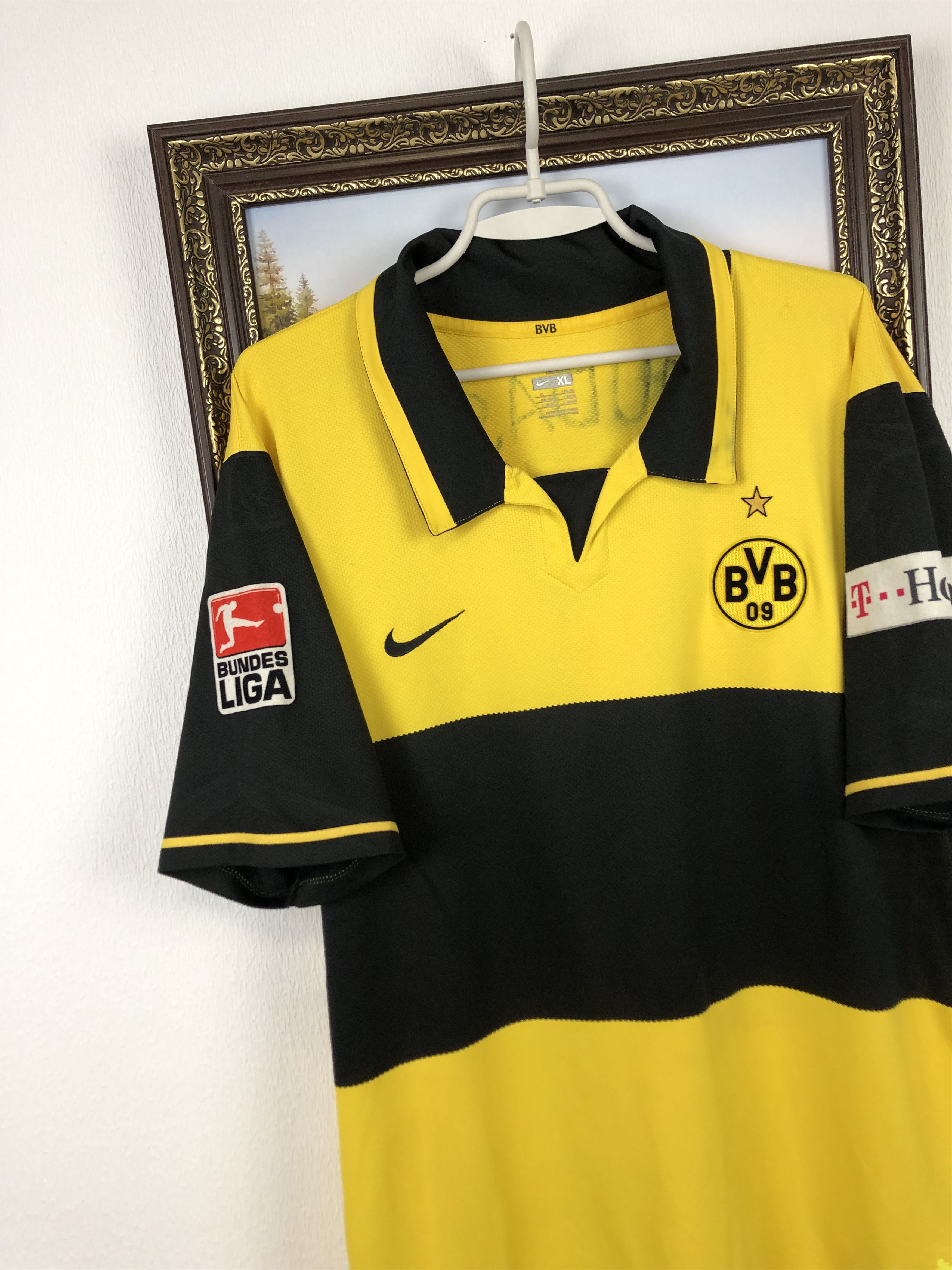 Nike × Vintage Borussia Dortmund football shirt 2007 #10 Petric Jersey Nike Size US XL / EU 56 / 4 - 3 Thumbnail