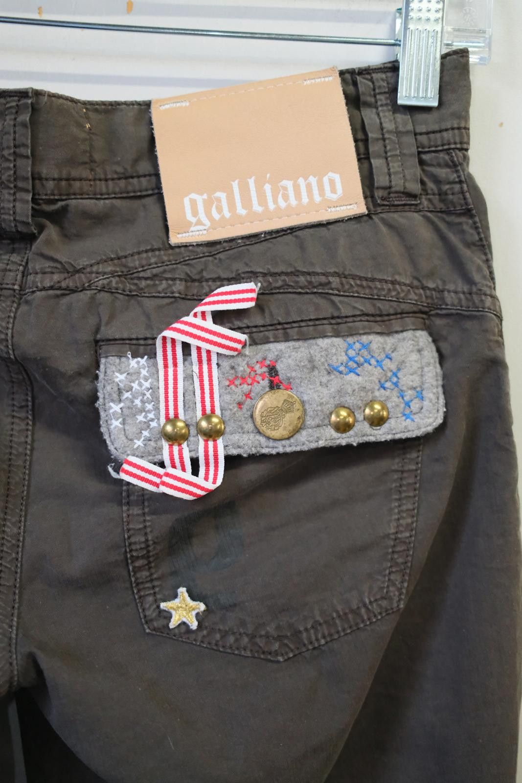 John Galliano 00's John Galliano G Monogram Capri Size ONE SIZE - 4 Thumbnail
