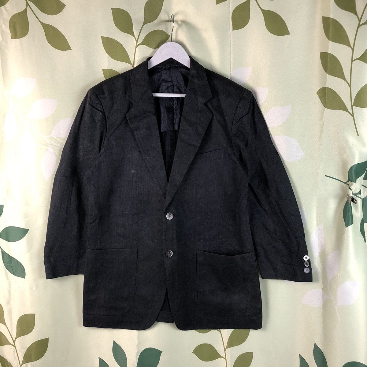 Burberry Burberry london vintage Dark Blue Blazer #7451 Size M / US 6-8 / IT 42-44 - 1 Thumbnail
