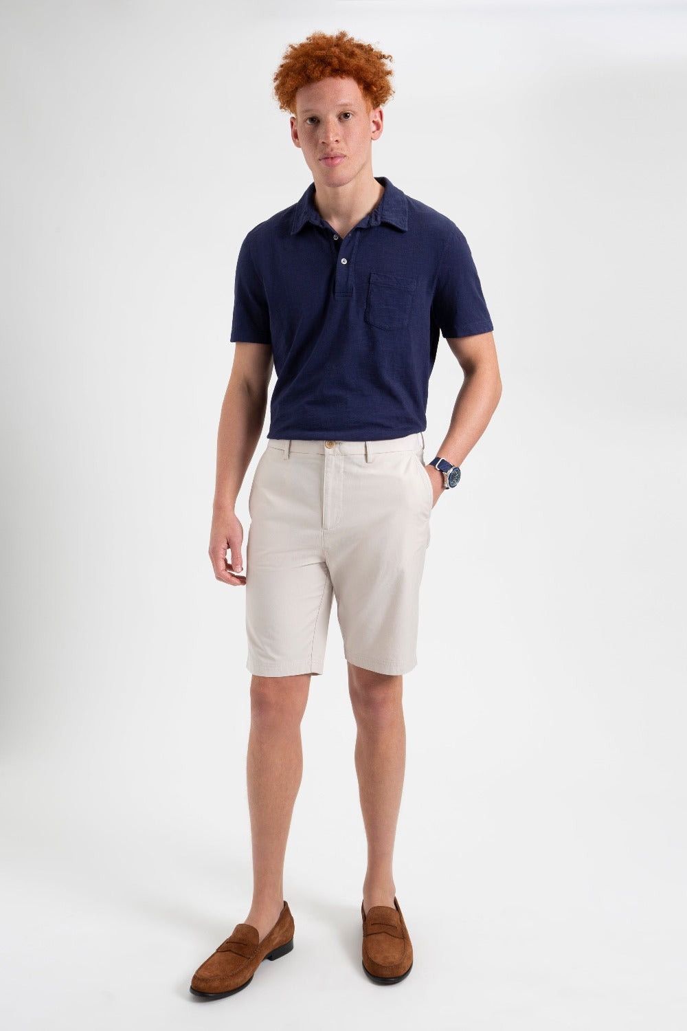 Ben Sherman × Vintage Ben Sherman Everyday Slim Fit Chino Shorts Size US 34 / EU 50 - 11 Thumbnail