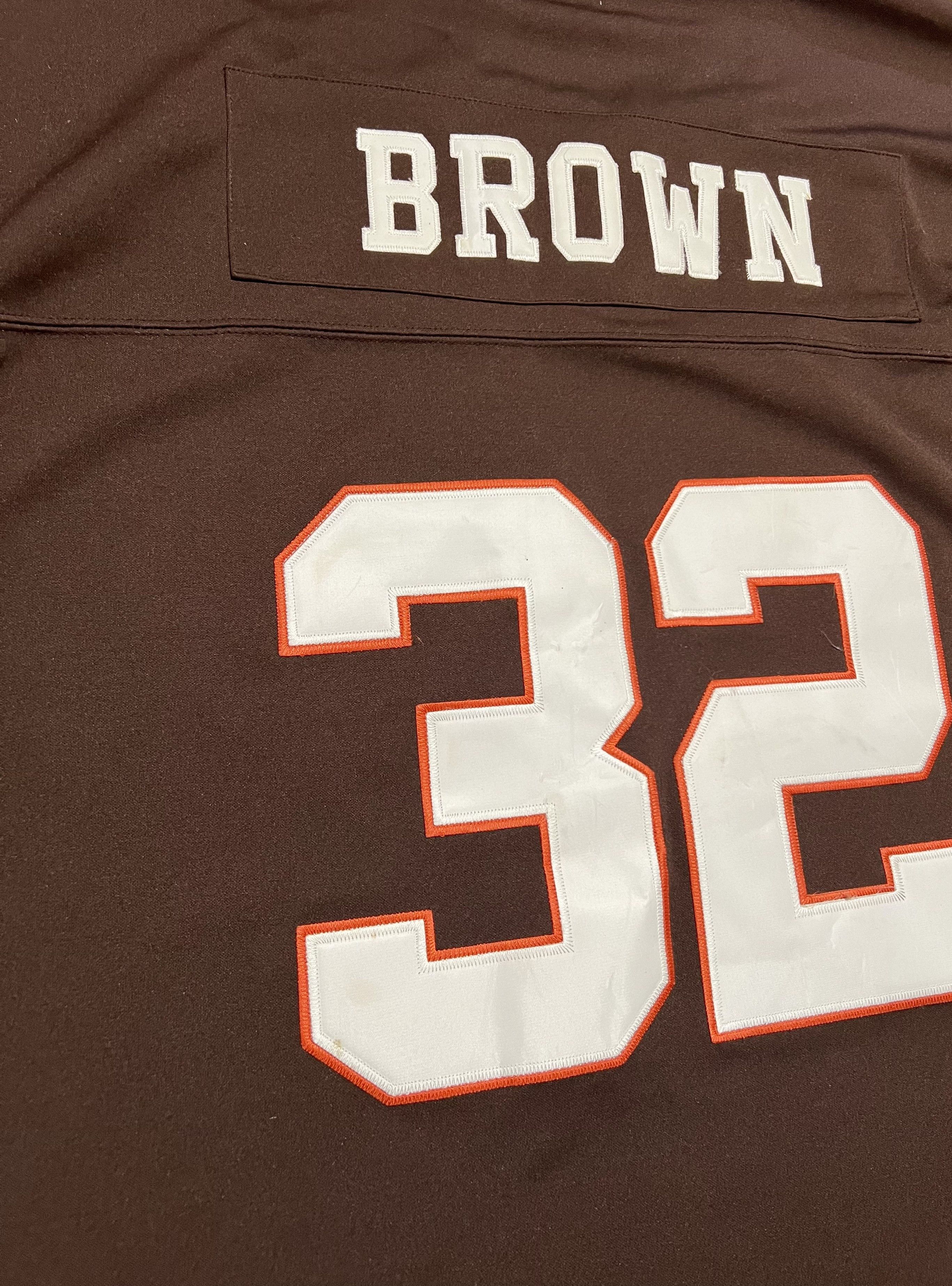 Mitchell & Ness Jim Brown Cleveland Browns Mitchell & Ness Vintage Jersey Size US XXL / EU 58 / 5 - 8 Thumbnail