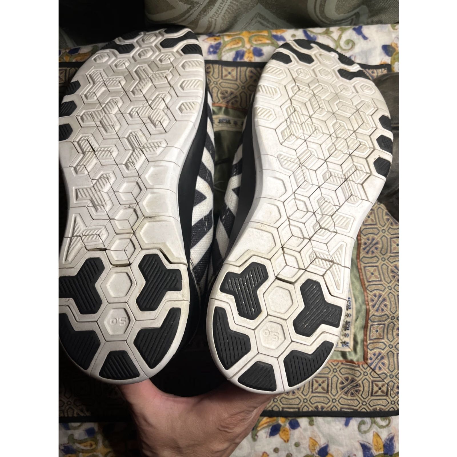 Nike Nike Free 5.0 TR Fit 5 Black/White Womens Size 8 Size US 8 / IT 38 - 6 Thumbnail