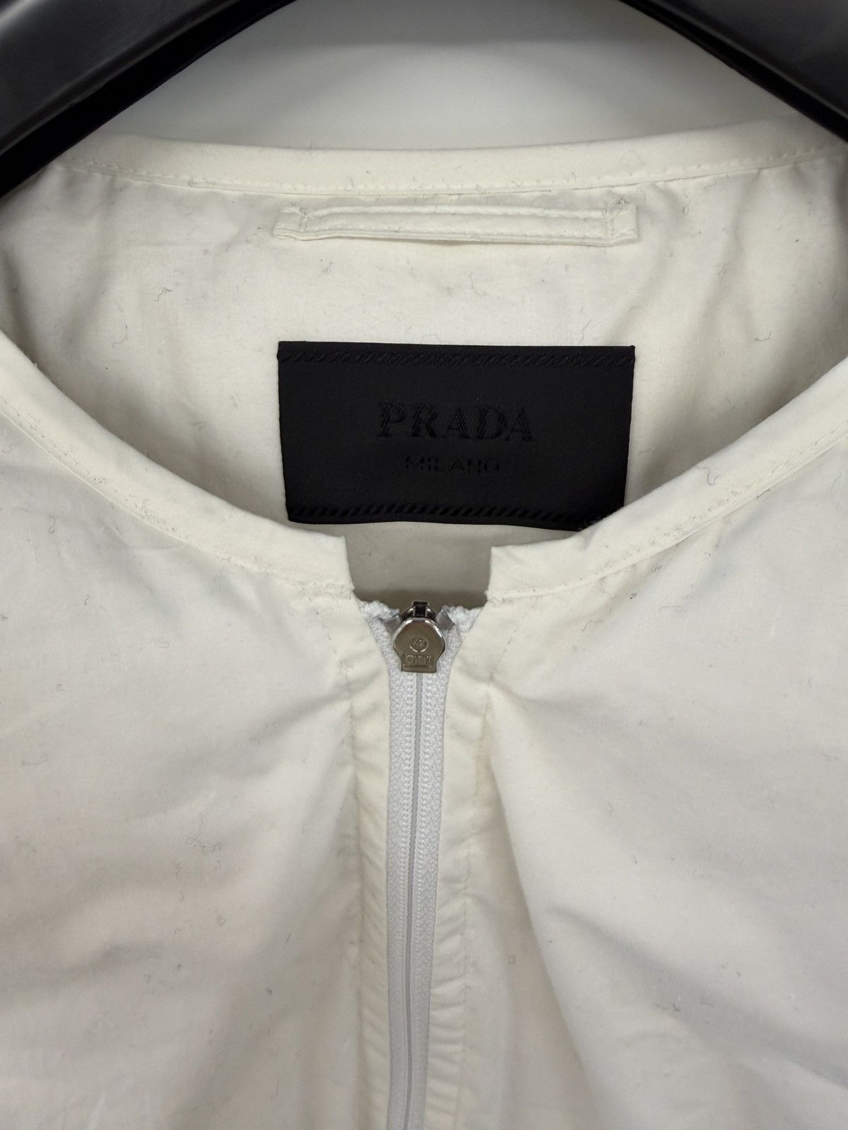 Prada NWOT Prada Cropped Down Puffer Coat Size US XL / EU 56 / 4 - 2 Thumbnail
