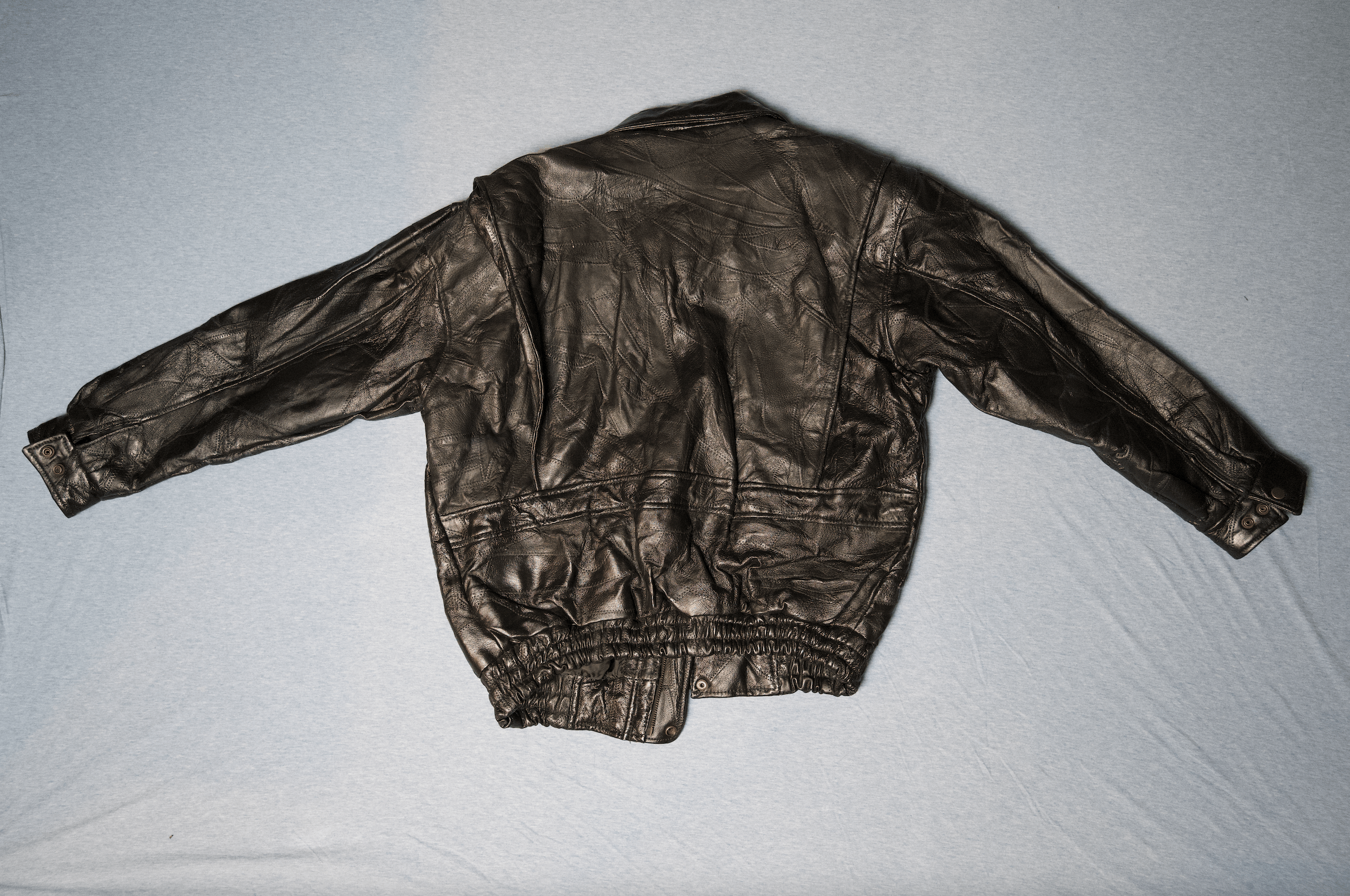 Genuine Leather Vintage Distressed Leather Bomber Jacket Size US M / EU 48-50 / 2 - 2 Thumbnail