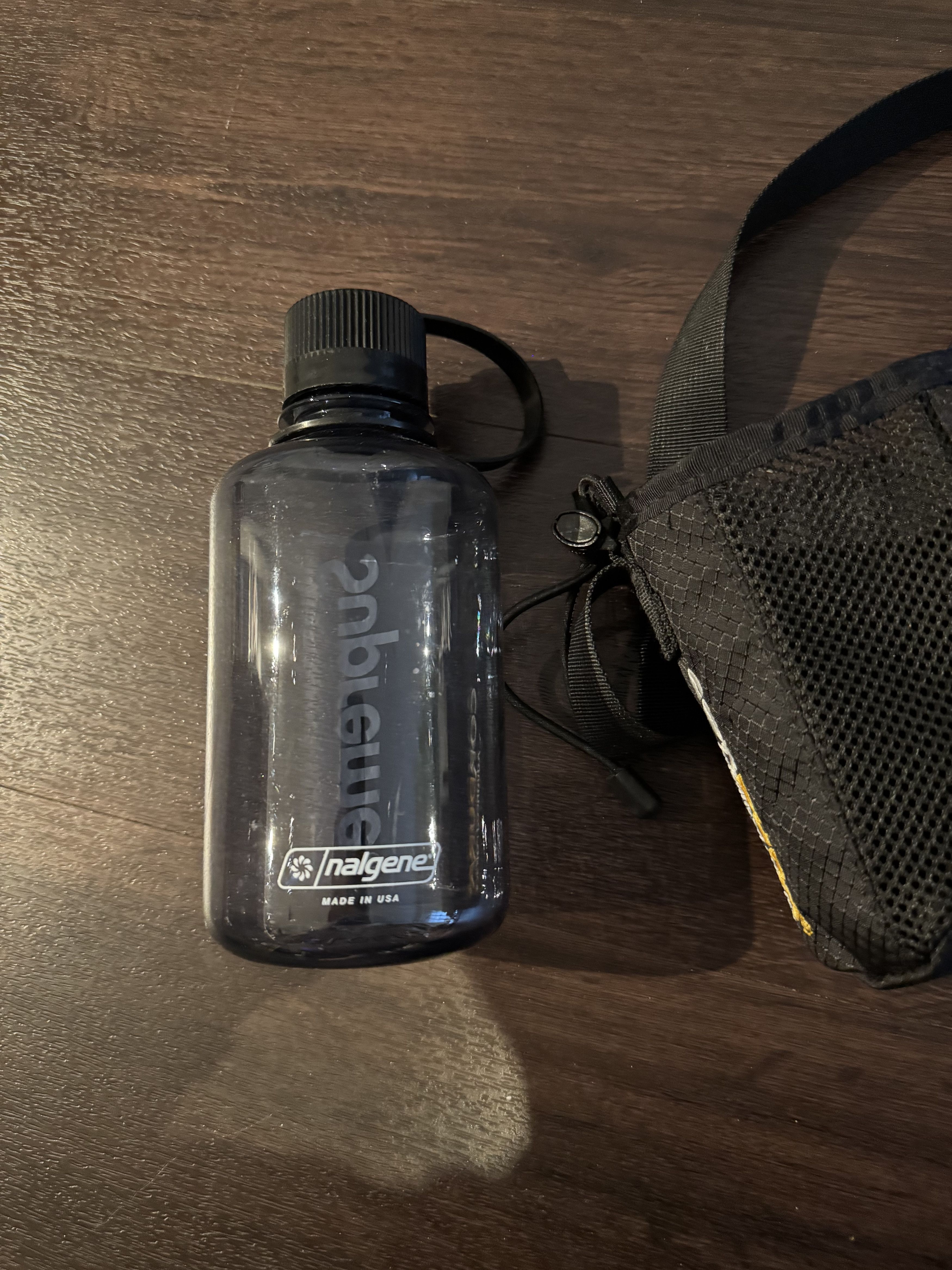Supreme Supreme Side Bag 'Black' with Nalgene Bottle Size ONE SIZE - 4 Thumbnail