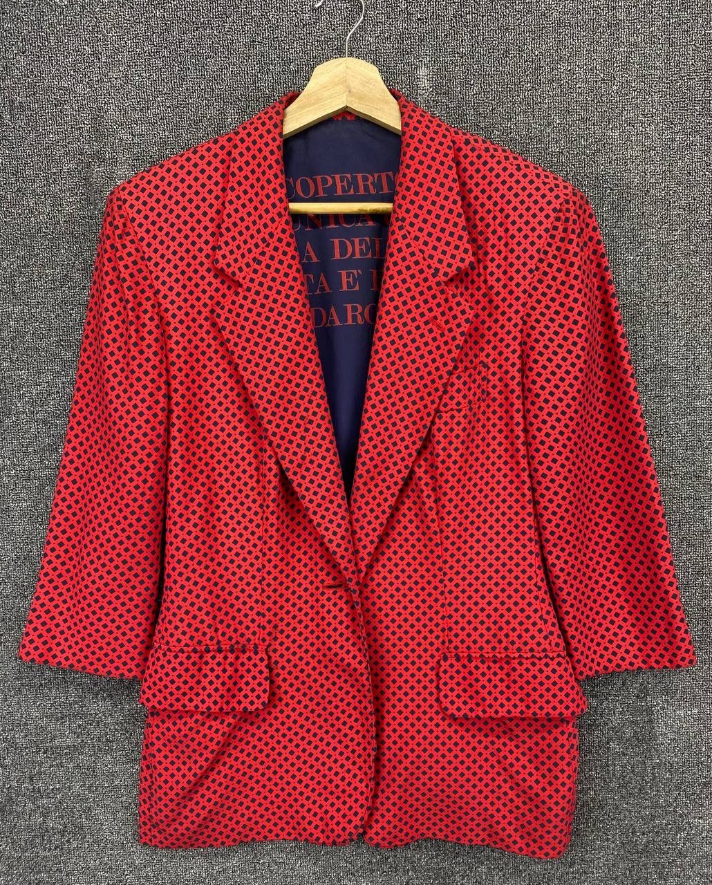 Moschino Vintage Moschino Couture Blazer Coat Jacket Size XS / US 0-2 / IT 36-38 - 1 Thumbnail