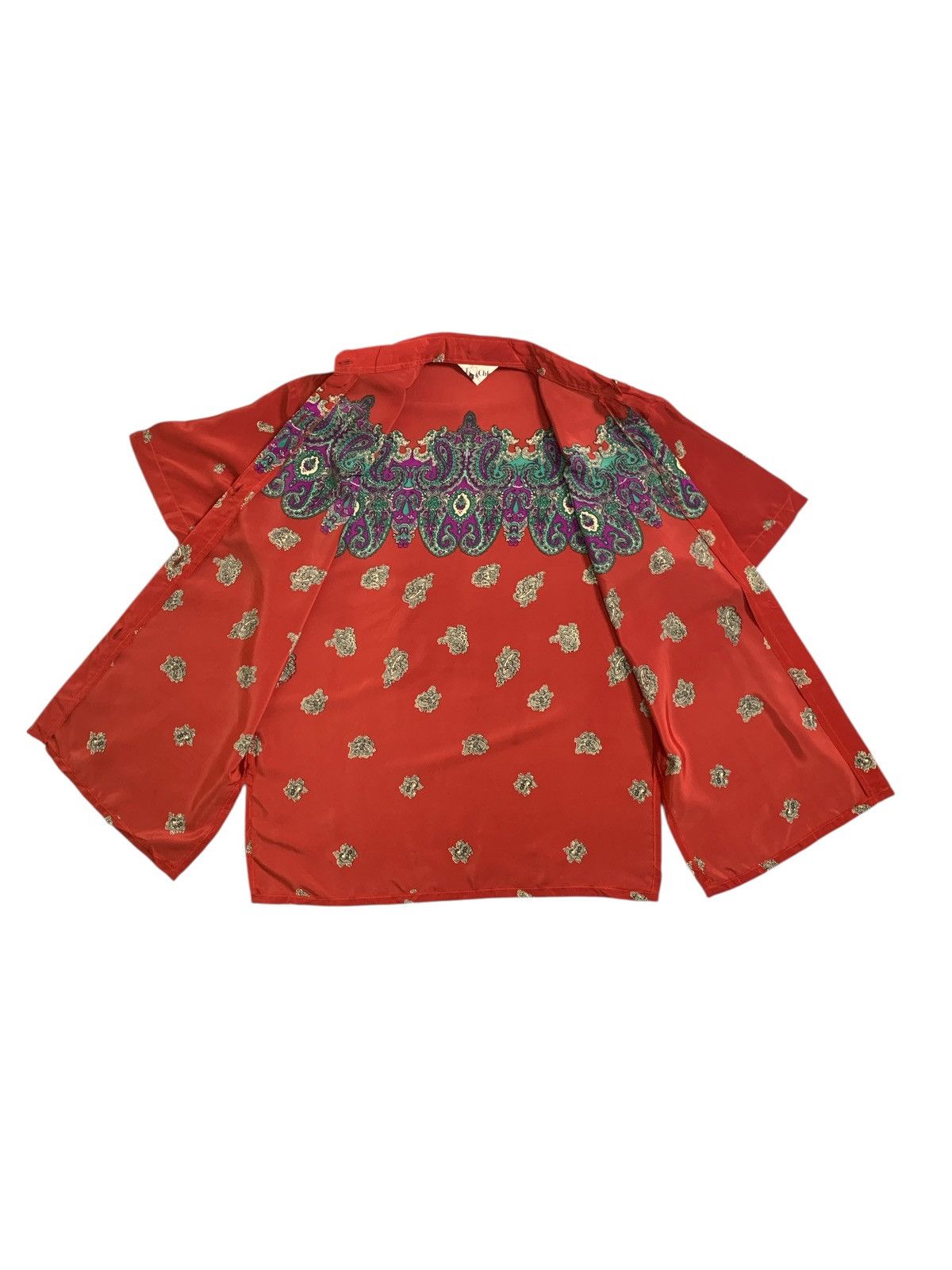 Chloe Rare Design Vintage Chloe Short Sleeve Blouse Size L / US 10 / IT 46 - 3 Thumbnail