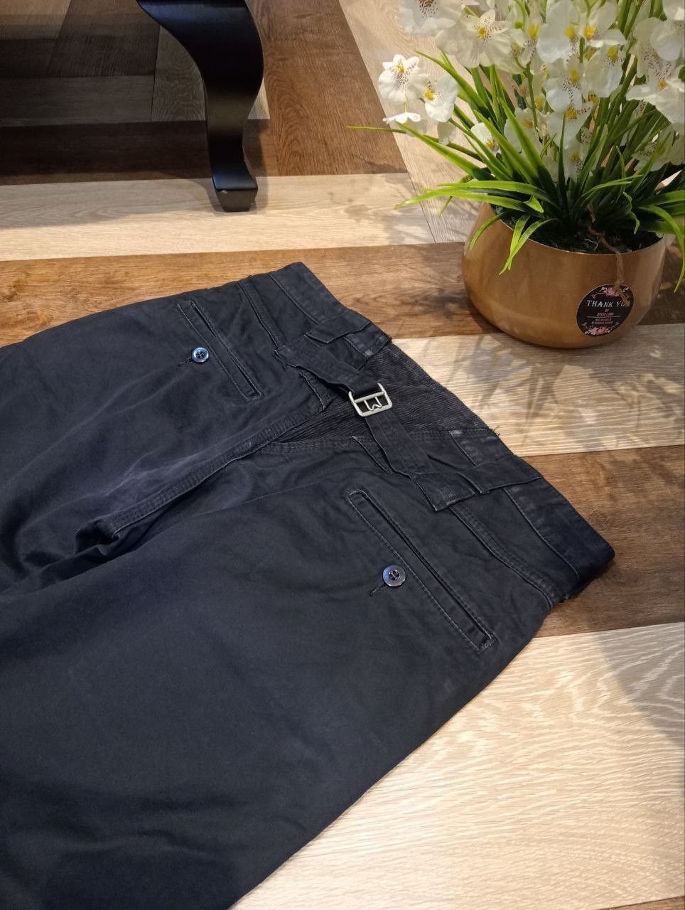 Junya Watanabe JUNYA WATANABE COMME DES GARCONS MAN COTTON PANTS Size US 33 - 12 Thumbnail