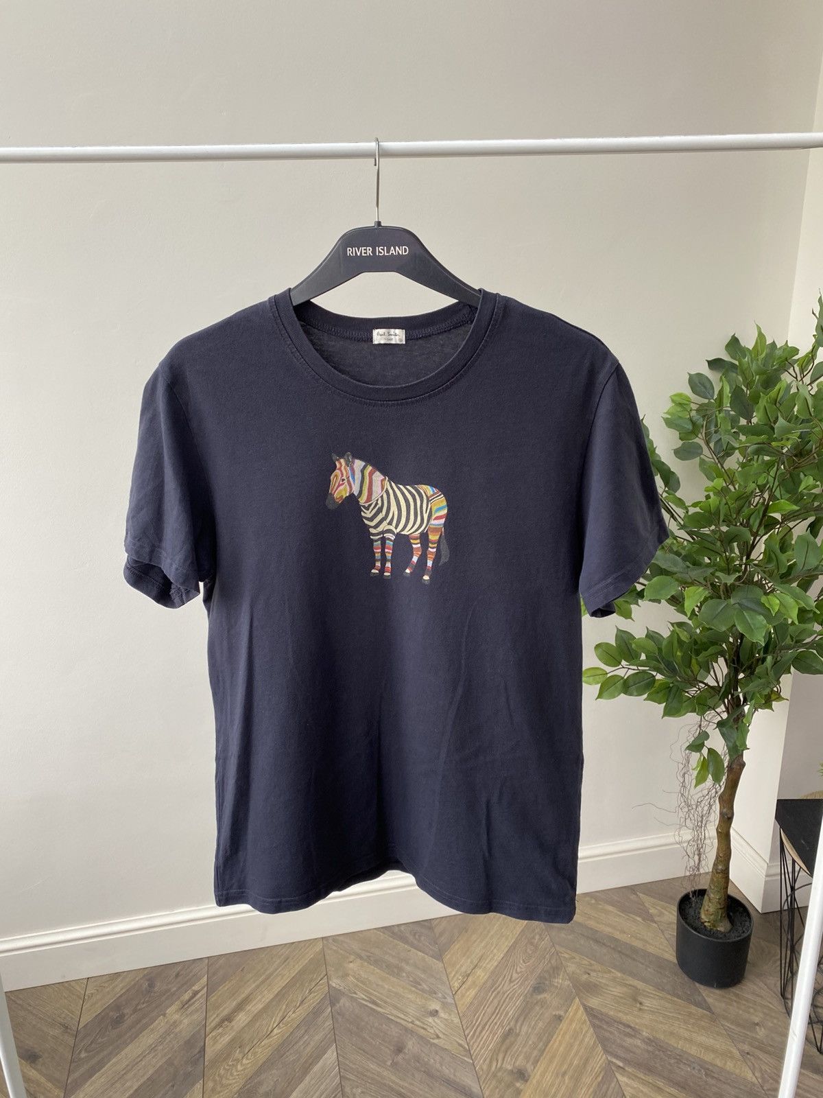 Designer × Paul Smith × Vintage Vintage Paul Smith Colourful Zebra Tee Size US S / EU 44-46 / 1 - 2 Thumbnail