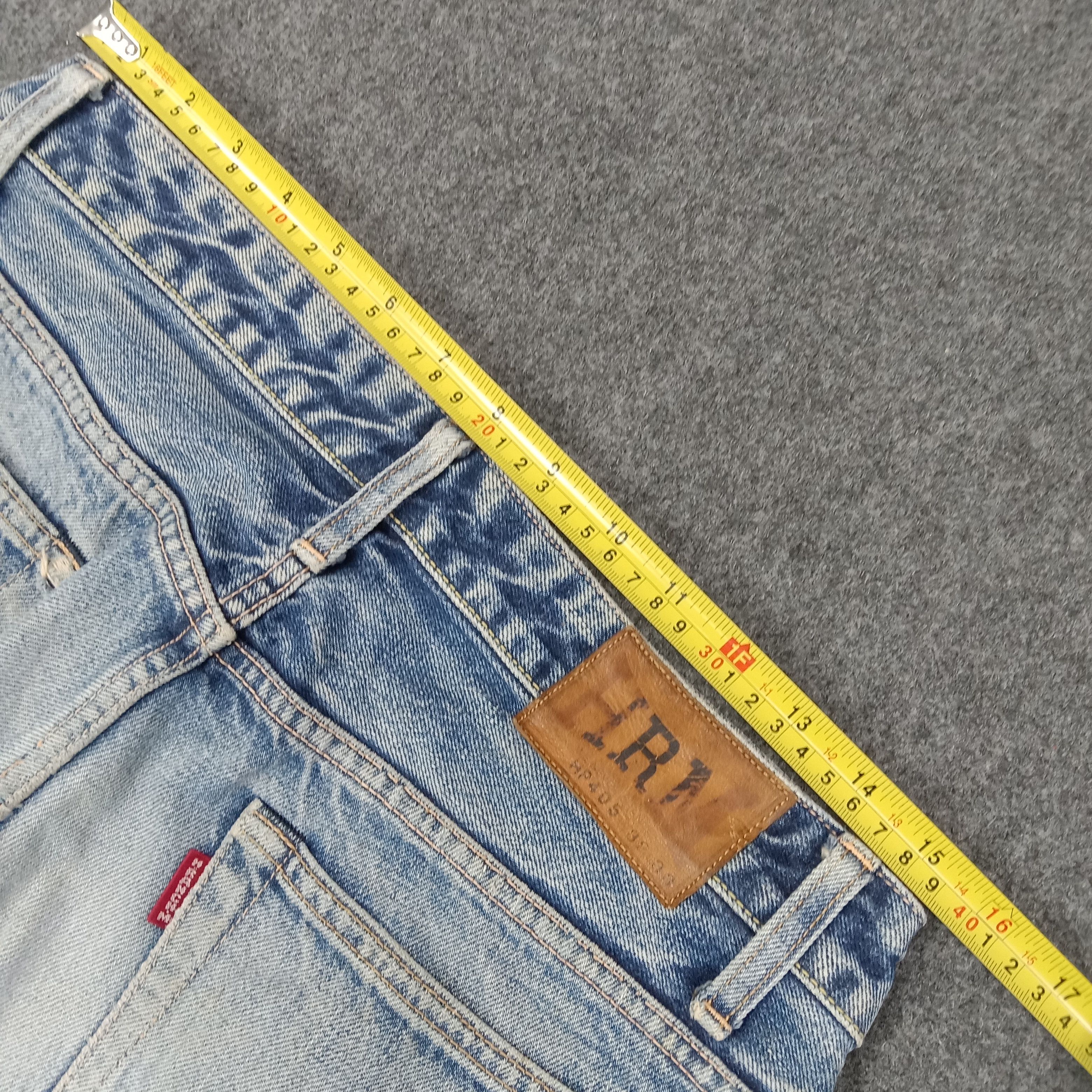 HOLLYWOOD RANCH MARKET H.Ranch.M Distressed Style Selvedge Denim Jeans C244N29 Size US 32 / EU 48 - 9 Thumbnail