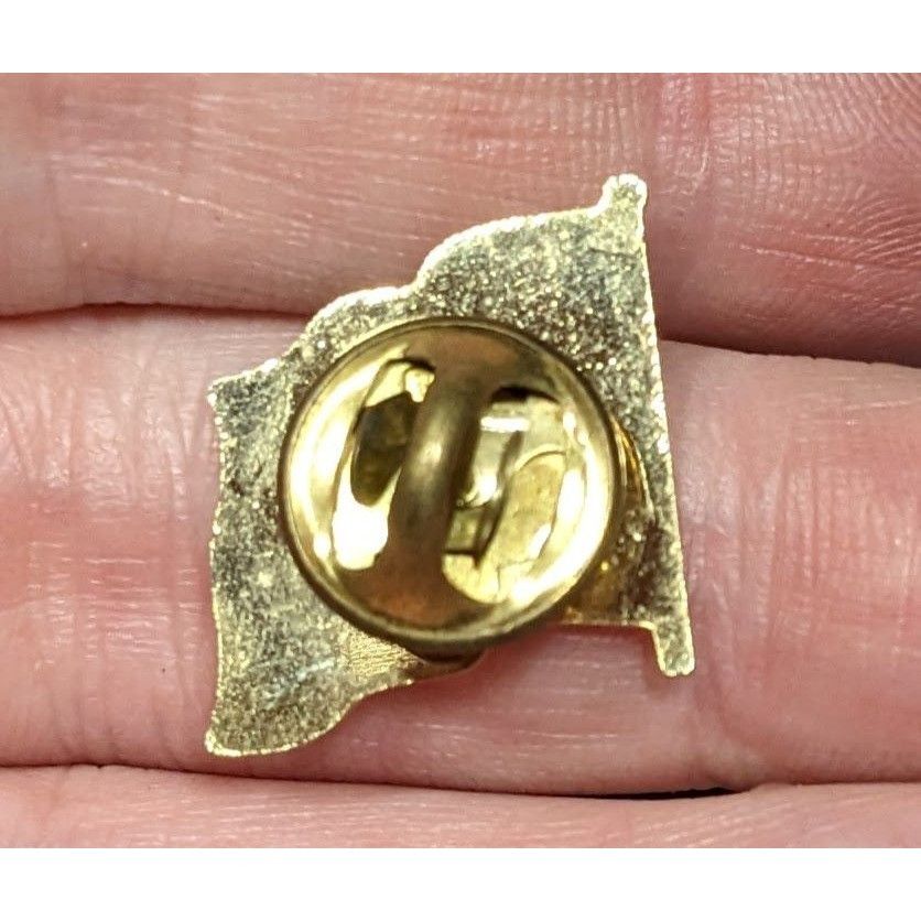 Other Patriotic Red White And Blue Enamel On Gold Tone Metal Unite Size ONE SIZE - 4 Thumbnail