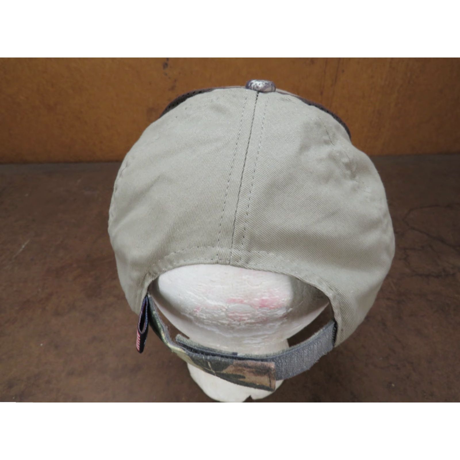 Vintage VTG Camo Iowa State F.H.A. Hound Fox Hunting Baseball Trucker Cap Hat HaT Adjustable Snapback Size ONE SIZE - 4 Thumbnail
