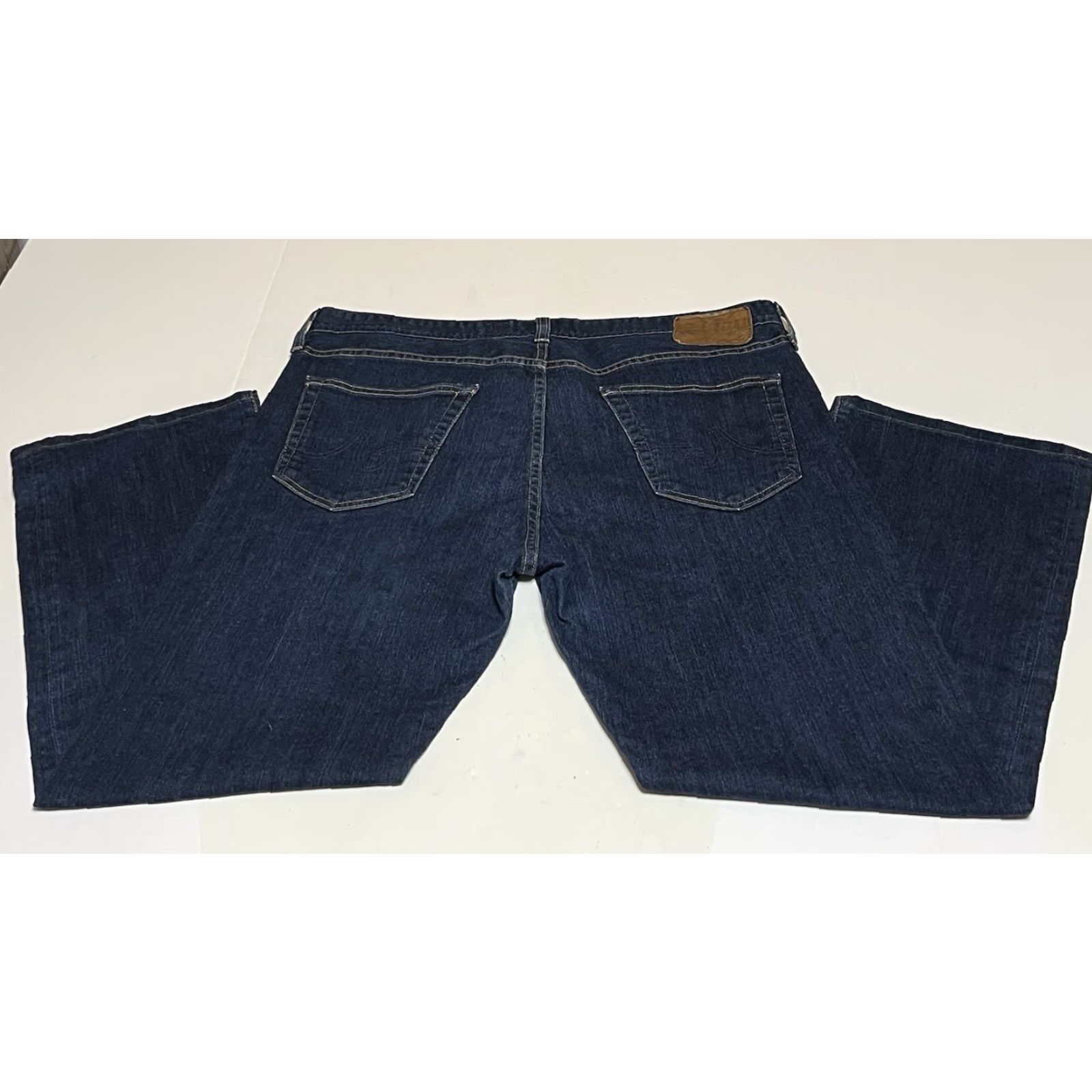 Vintage AG Adriano Goldschmied The Protege Mens Jeans Straight Leg 38x29 Blue Size US 38 / EU 54 - 2 Thumbnail