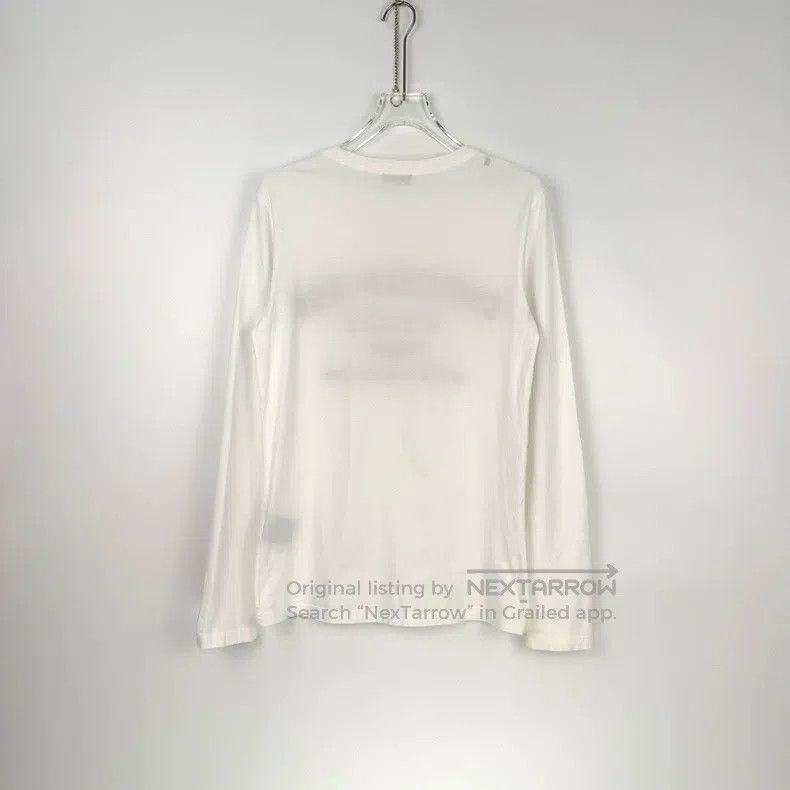Dior Dior White slogan logo long sleeves Size US S / EU 44-46 / 1 - 4 Thumbnail