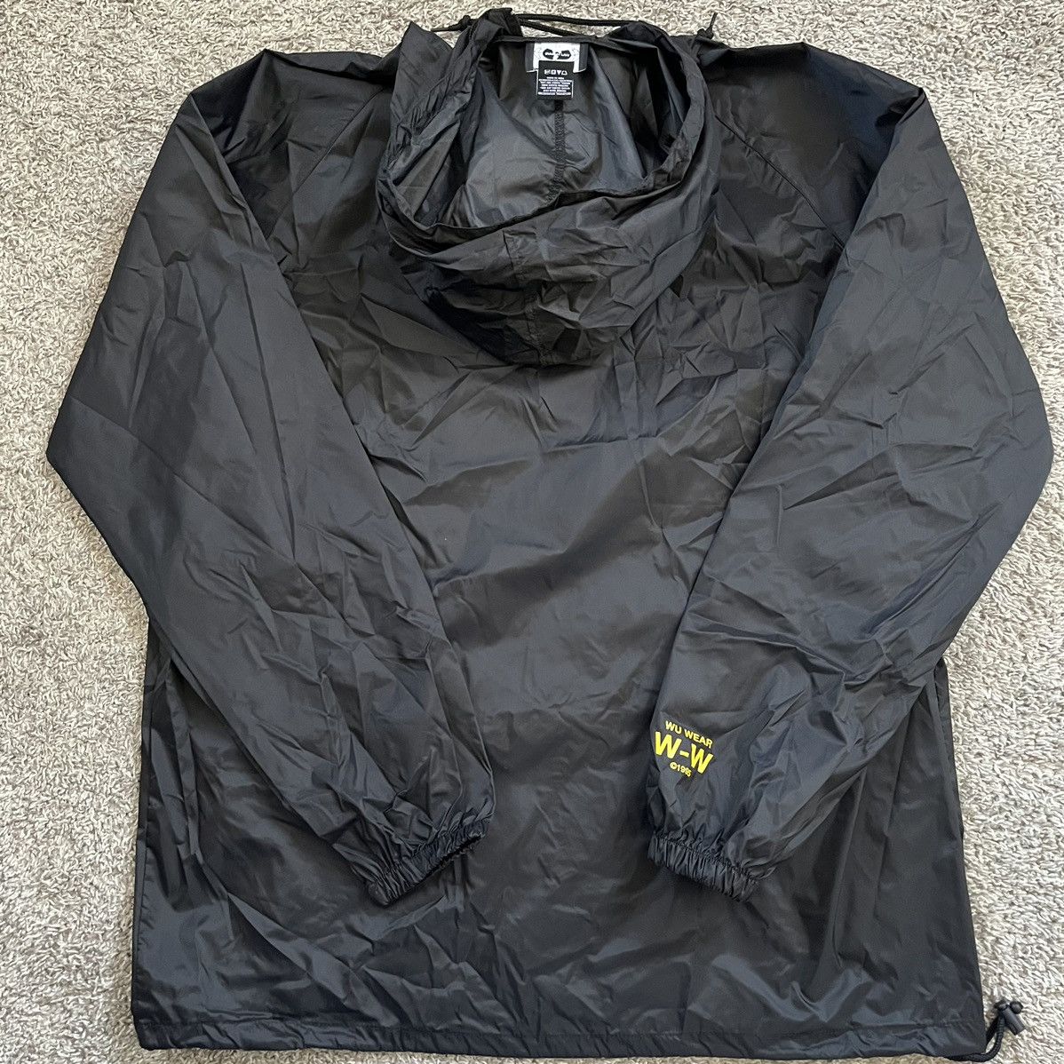 Wu-Tang Clan 🔴Wu-Wear Jacket Size 2XL Wu-Tang Hoodie Windbreaker Raekwon Size US XXL / EU 58 / 5 - 6 Thumbnail