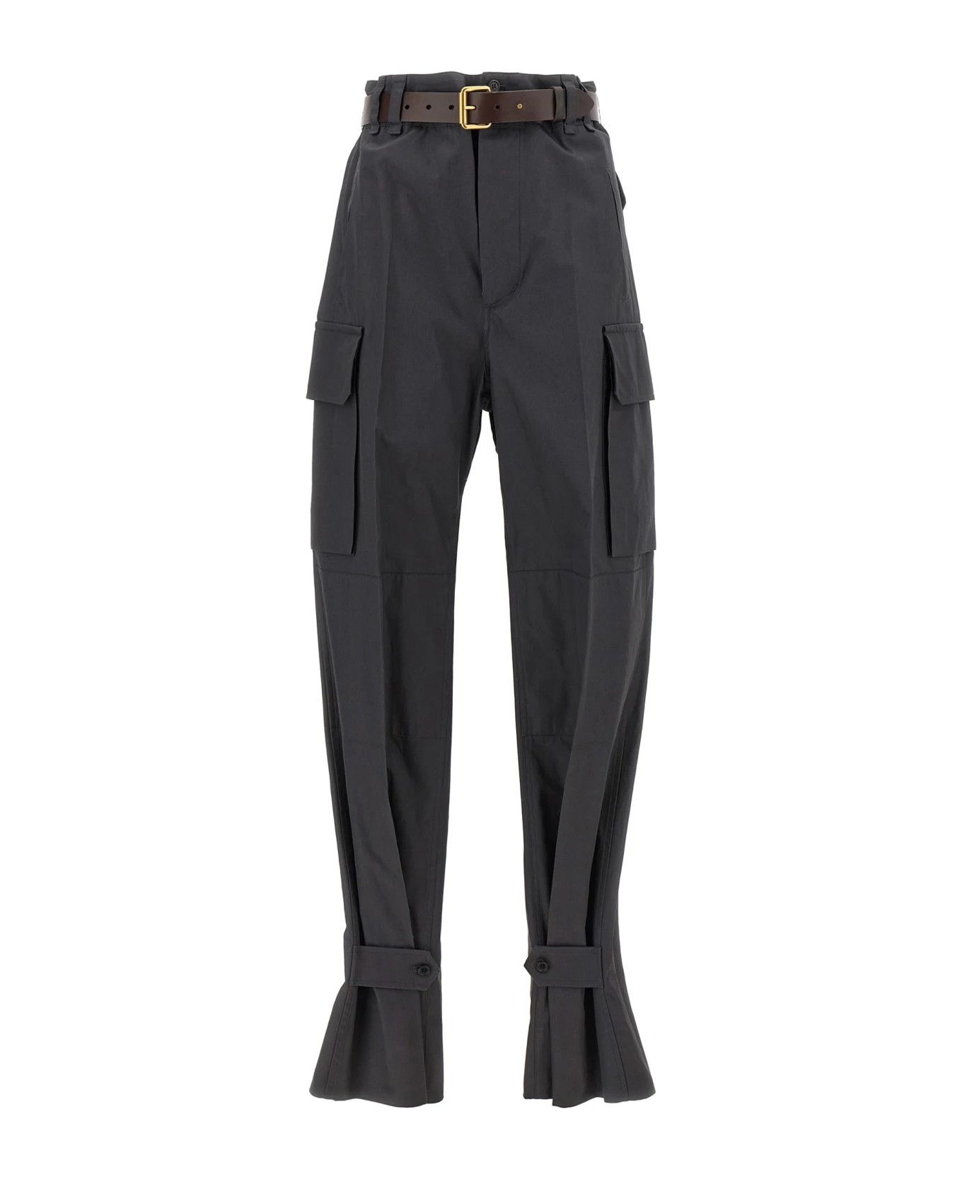 Saint Laurent Paris o1y0126 Cargo Pant in Dark Gray Size 28" / US 6 / IT 42 - 1 Thumbnail