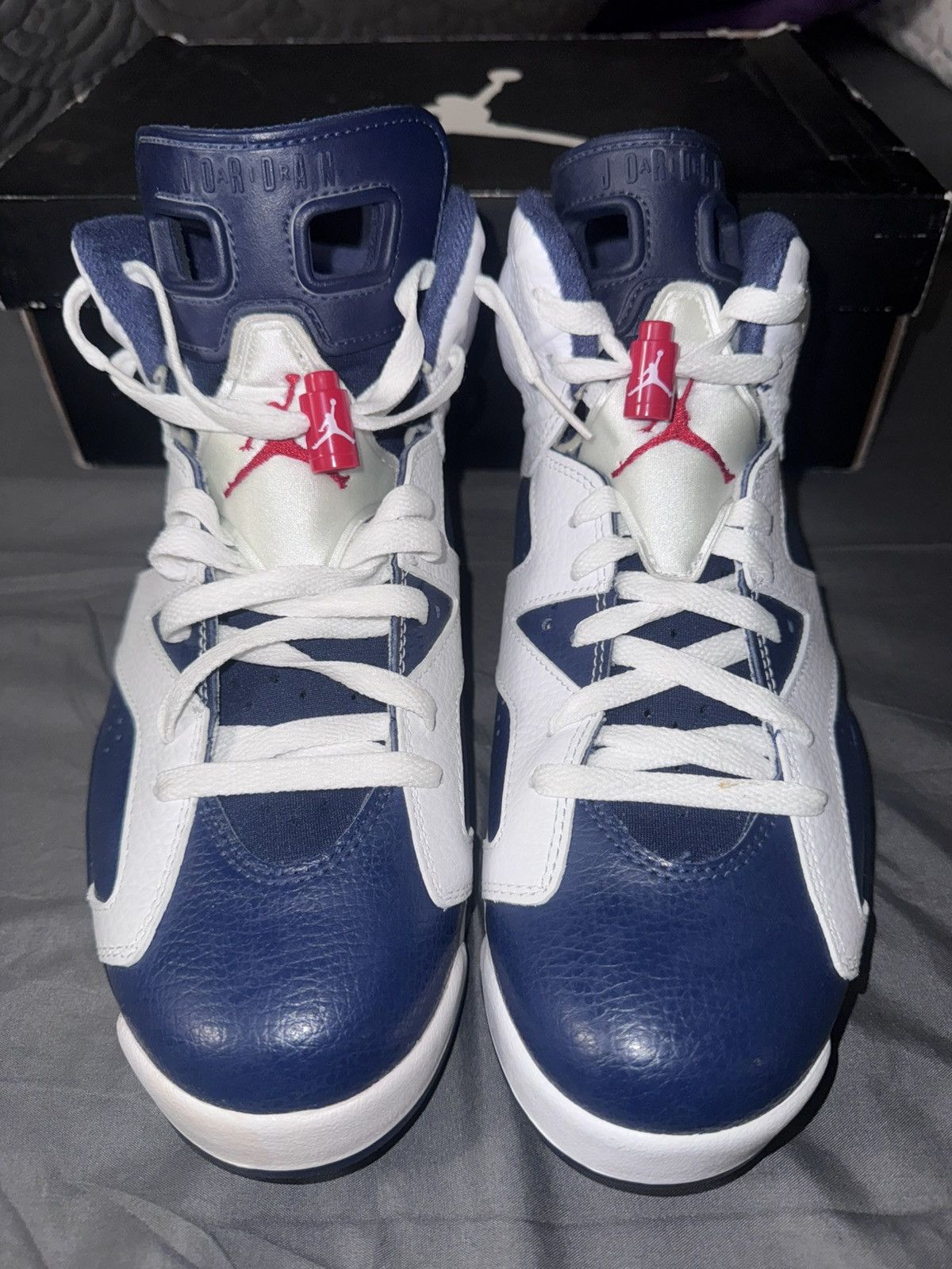 Jordan Brand Jordan 6 Retro ‘Olympic London’ (2012) Size 8M Size US 8 / EU 41 - 3 Thumbnail