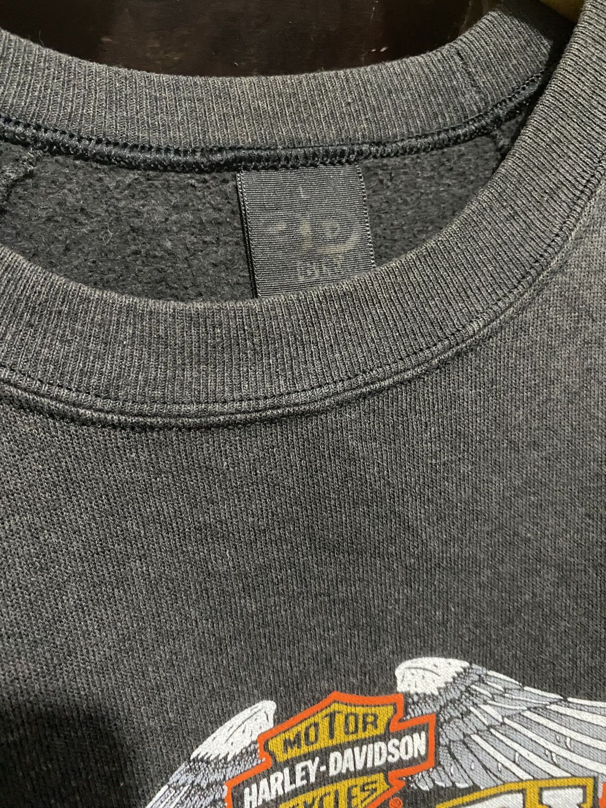 Harley Davidson Vintage 80's Sweatshirt Harley Davidson 3D emblem Size US L / EU 52-54 / 3 - 4 Thumbnail